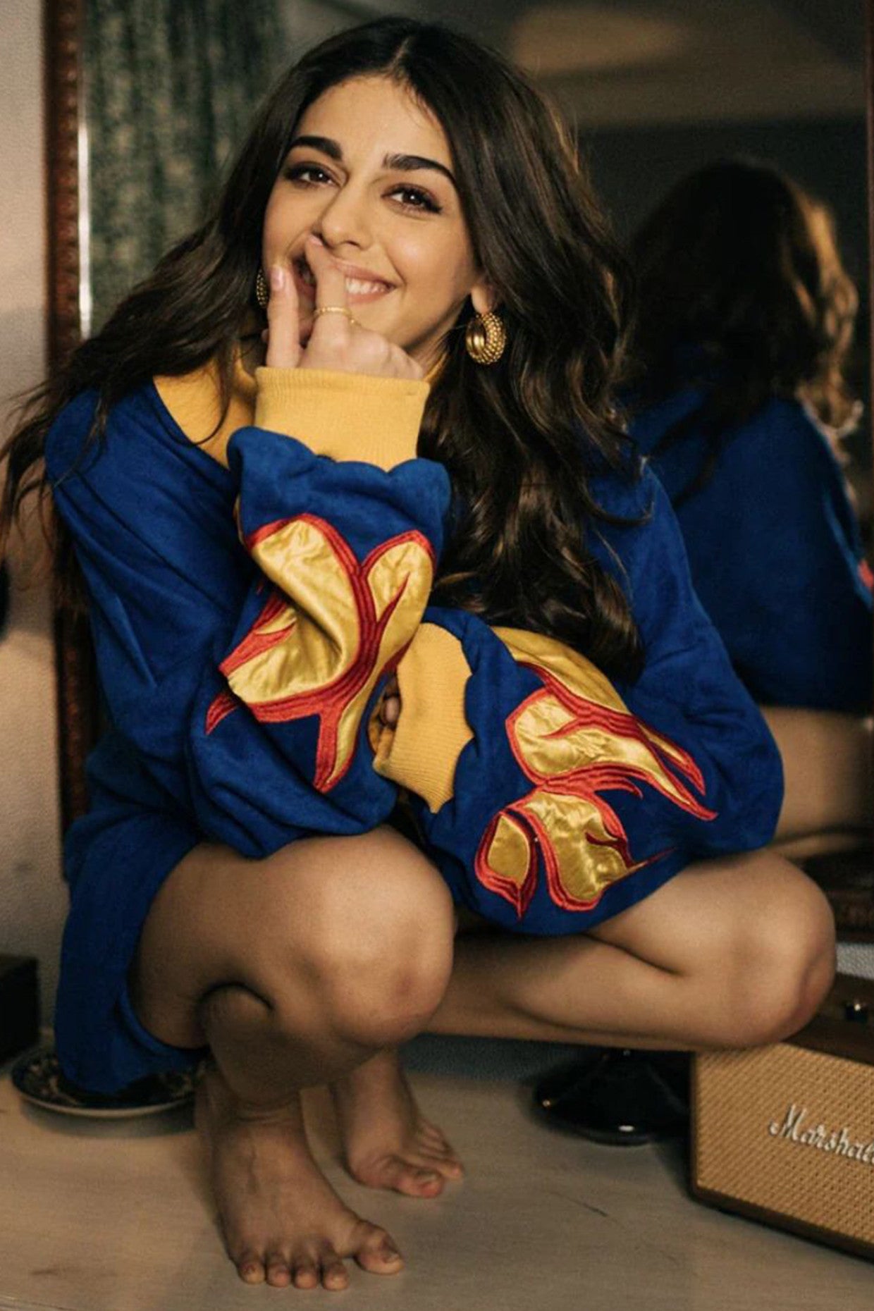 Gold Plated Classic Cuban Hoops