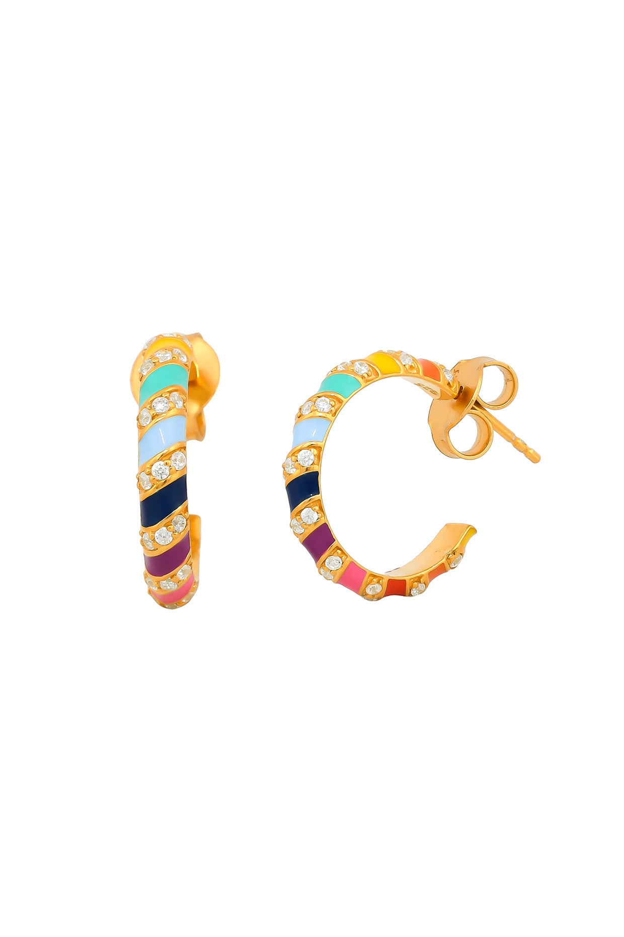 Rainbow Bonita Hoops