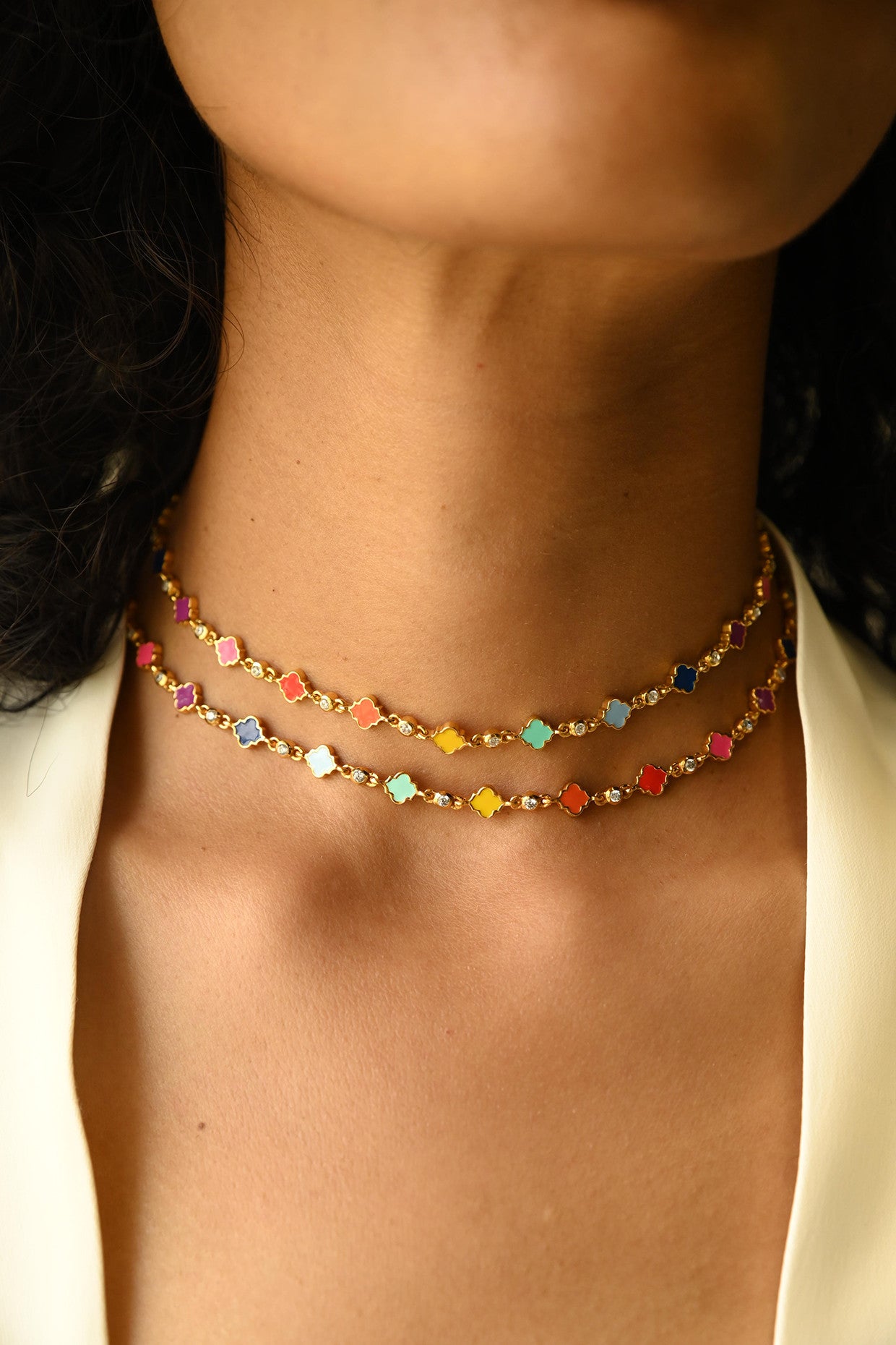 Rainbow Emma Choker