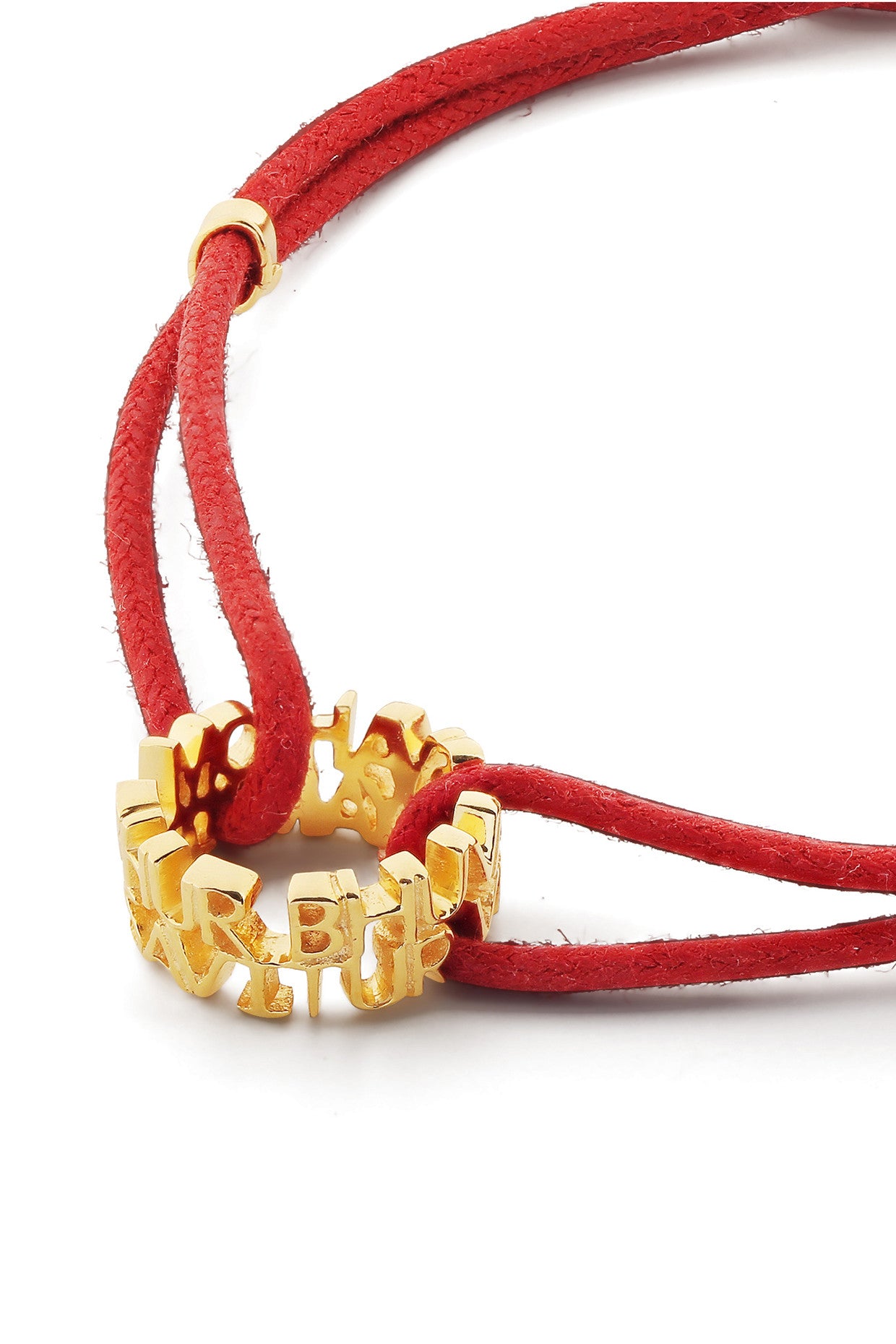 Red Mantra Bracelet