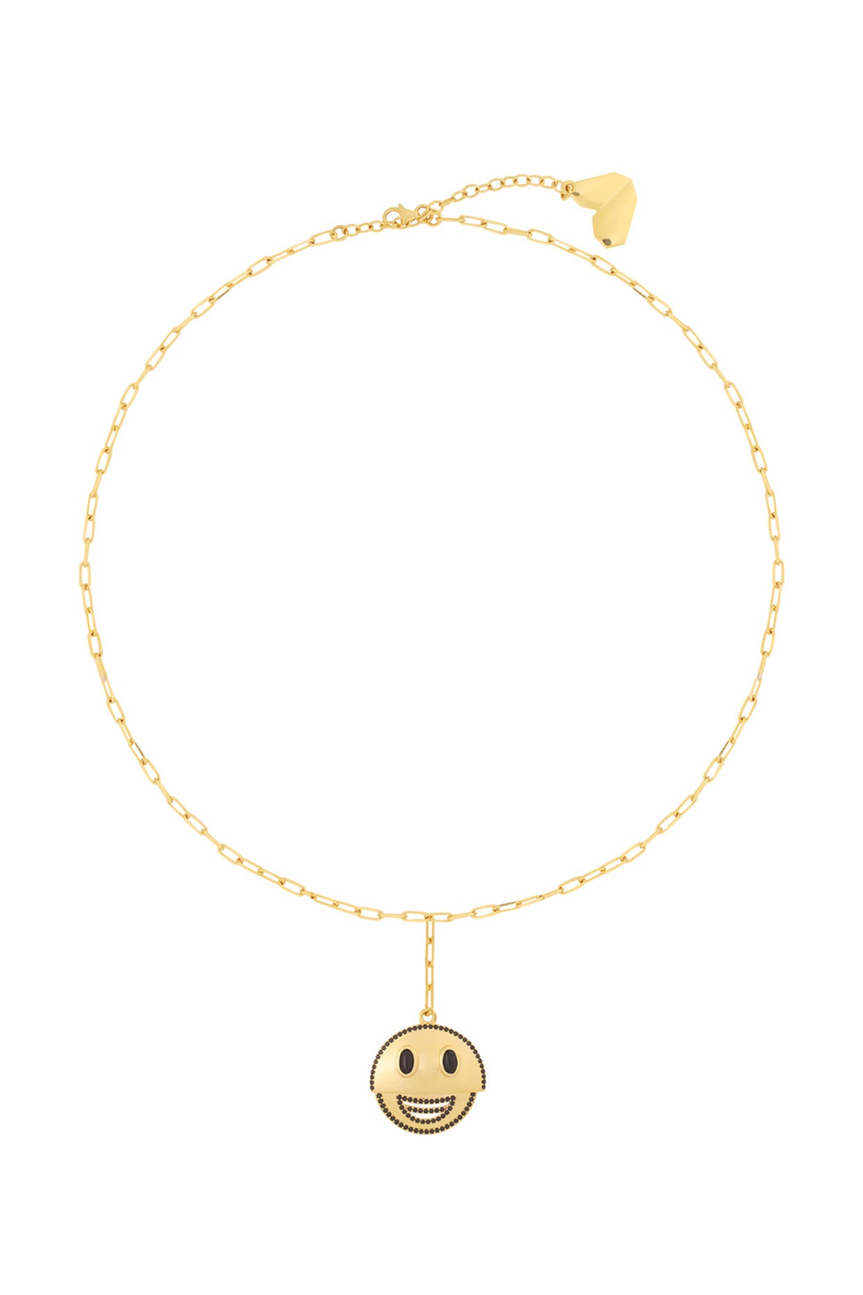 Reversible Smiley Necklace