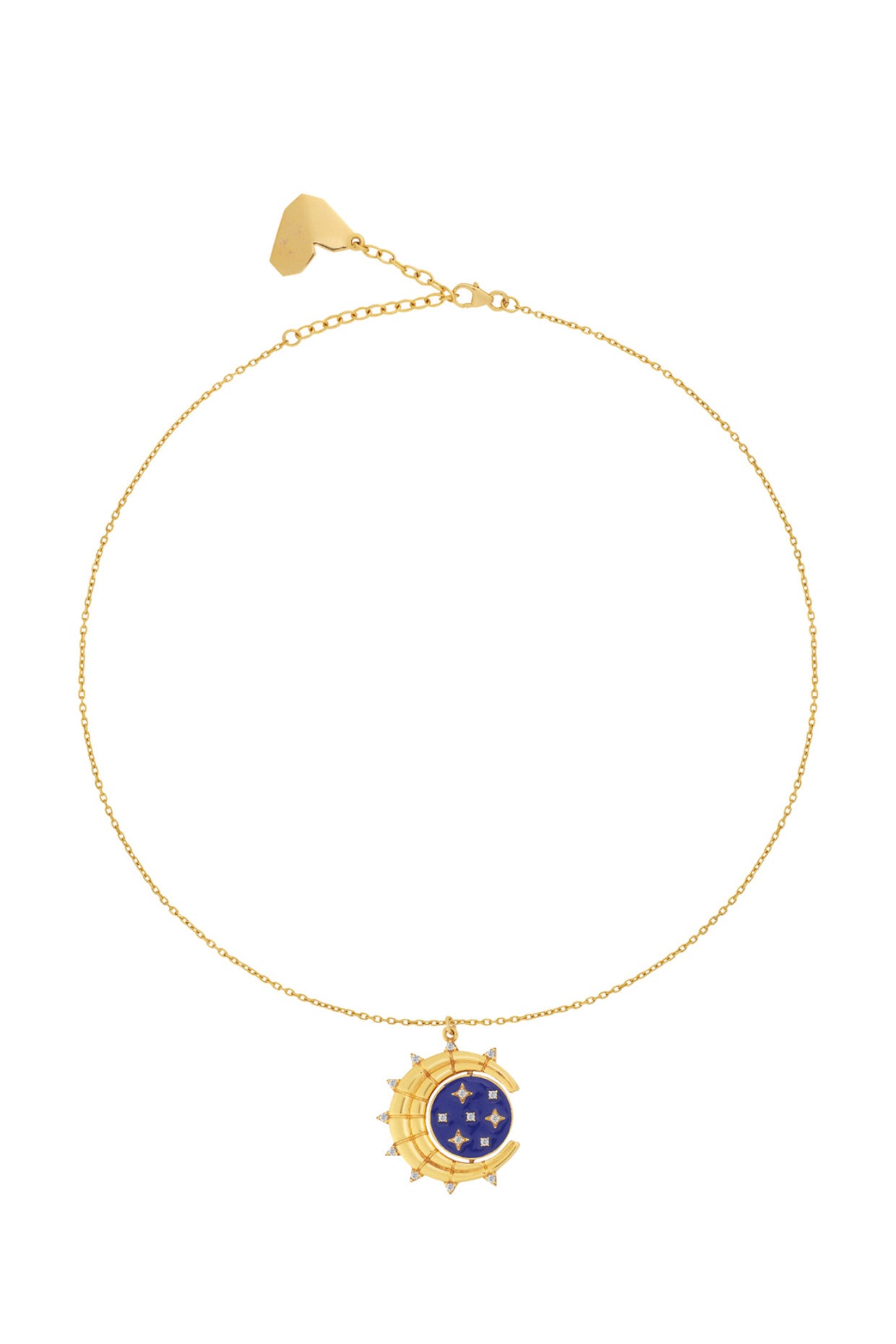 Reversible Sun & Stars Necklace