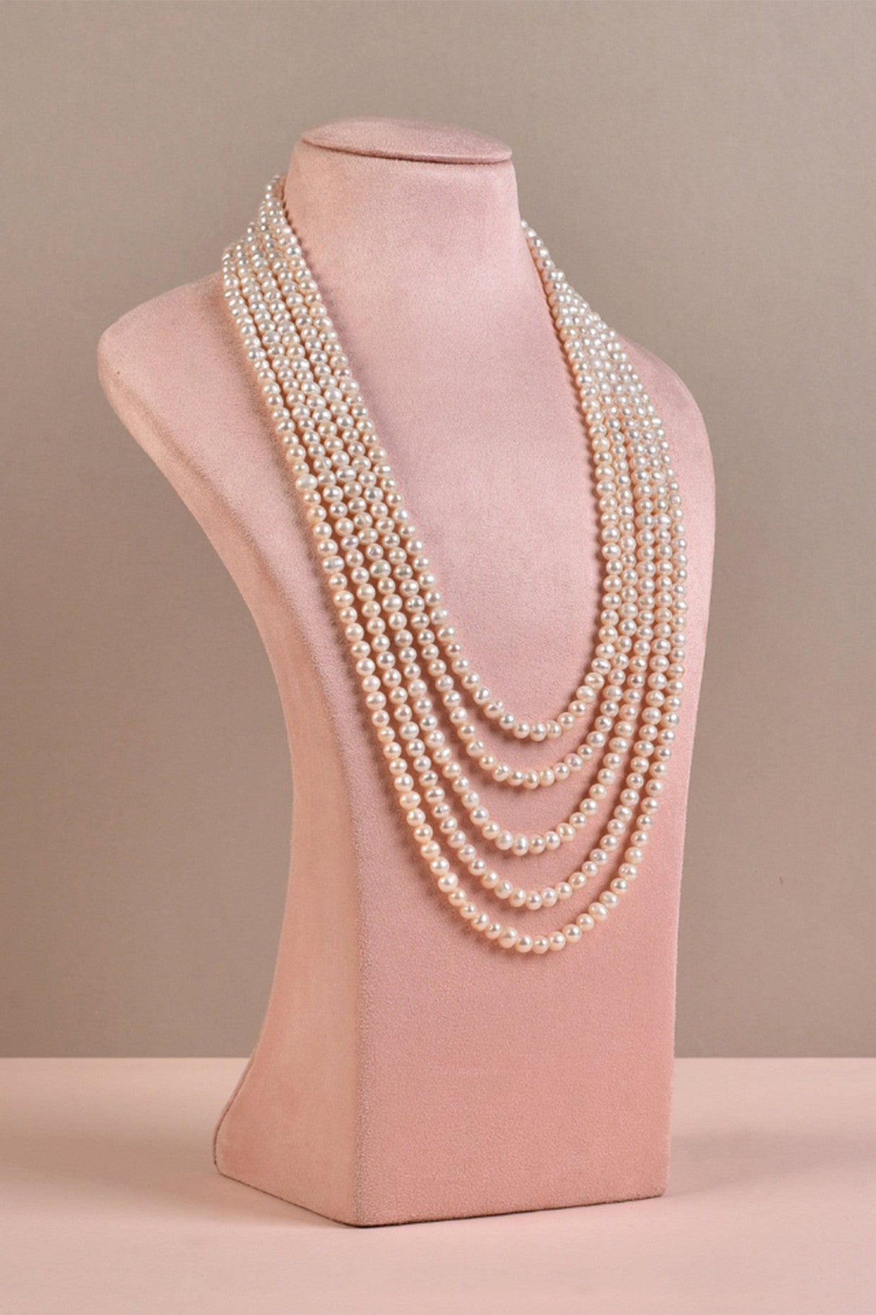 Classic Pearl Layered Necklace