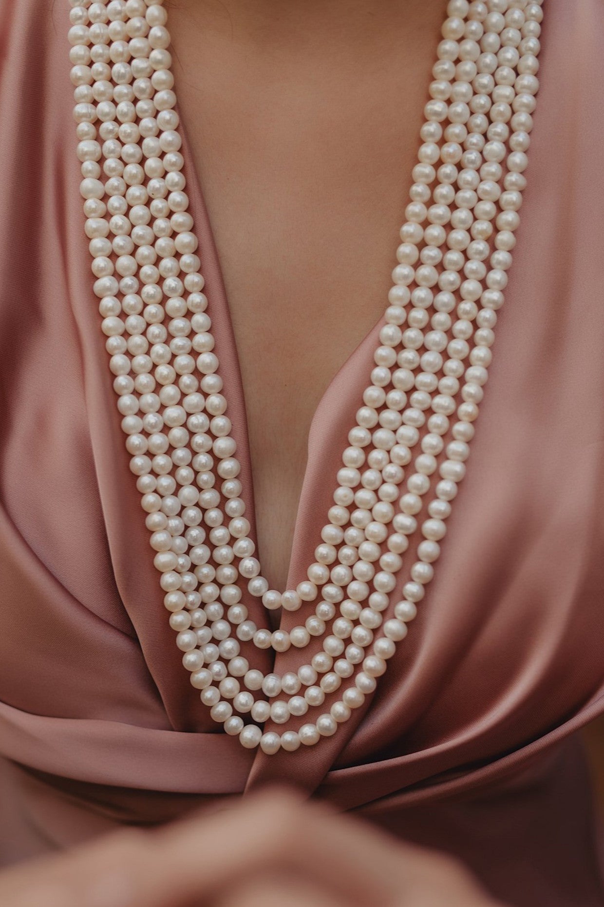 Classic Pearl Layered Necklace