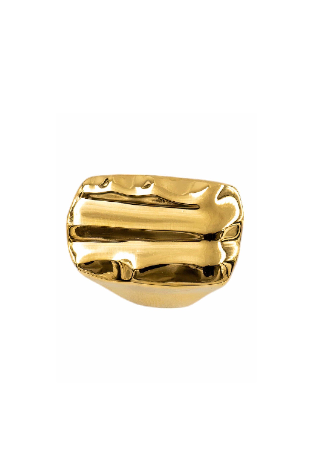 Ripples Ring 18k Gold Plated