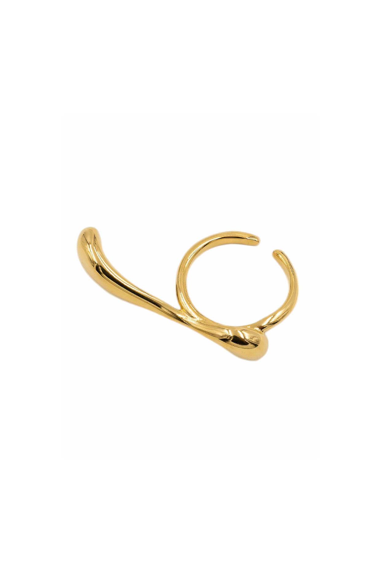 River Ring 18k Gold Plated