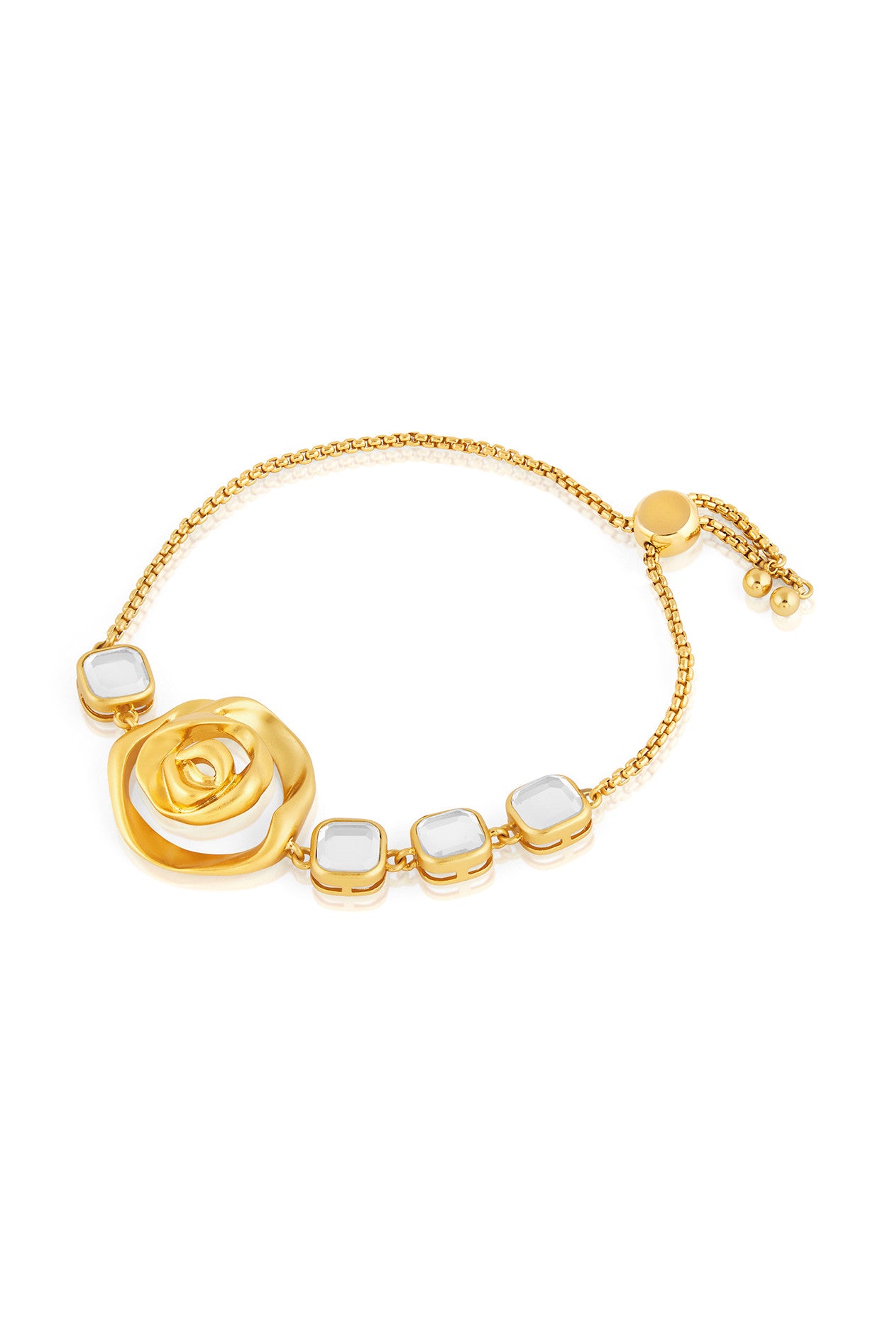 Rose Bolo Bracelet