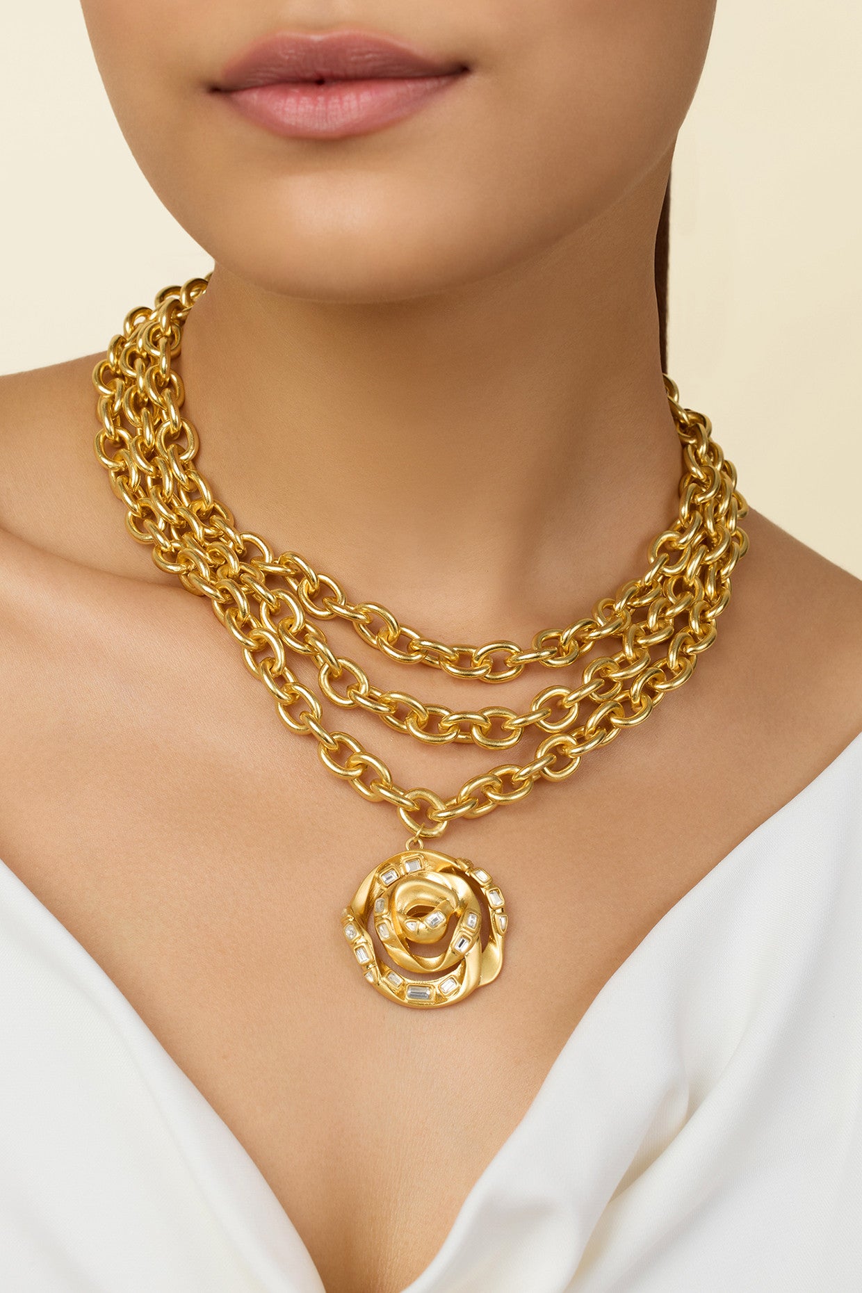 Rose Dreams Layered Necklace