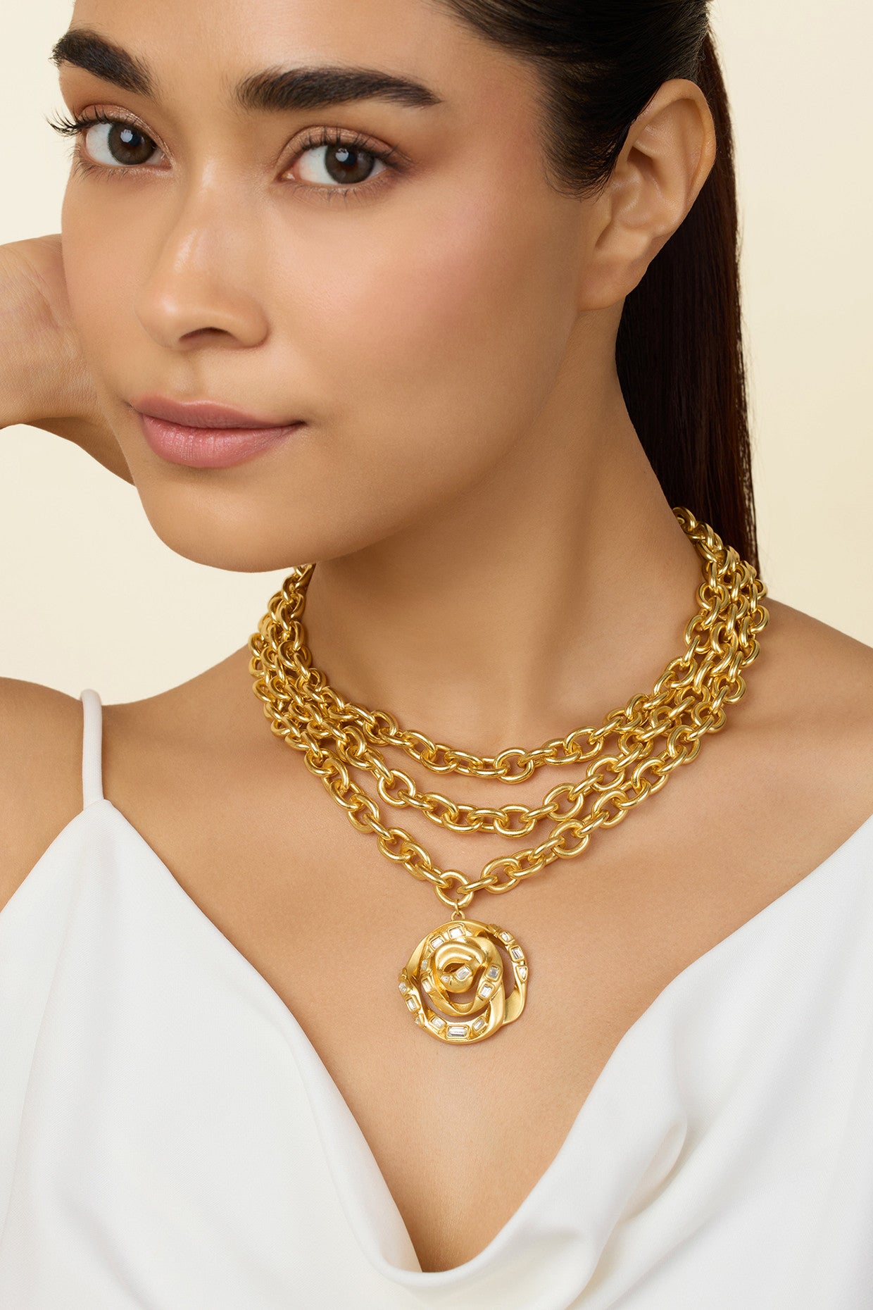 Rose Dreams Layered Necklace