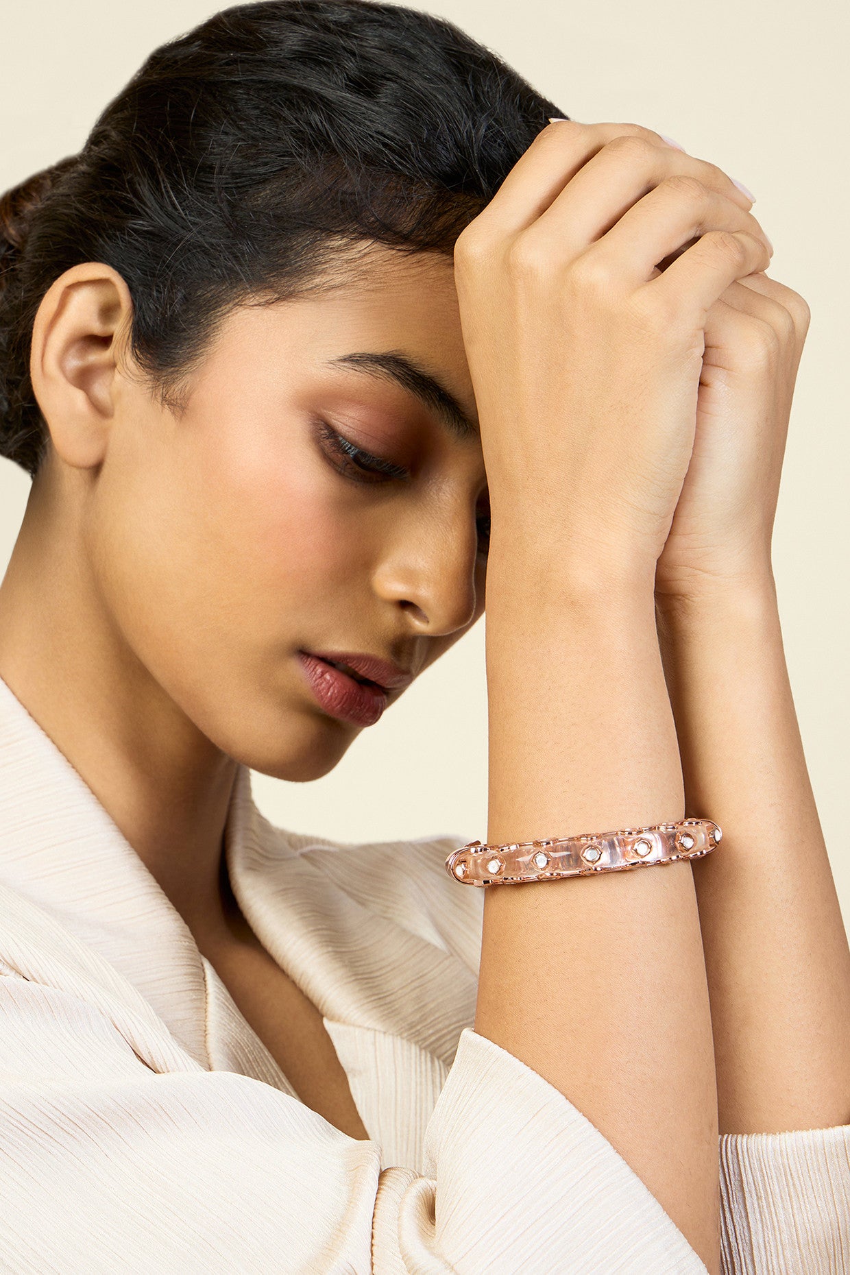 Rose Mirror Boondein Bangle