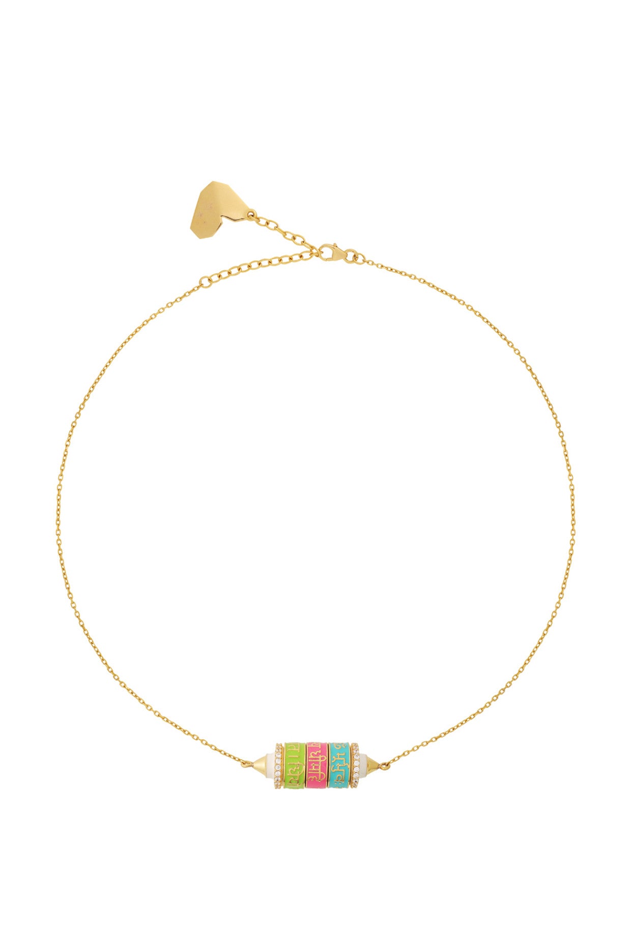 Rotating Mantra Necklace