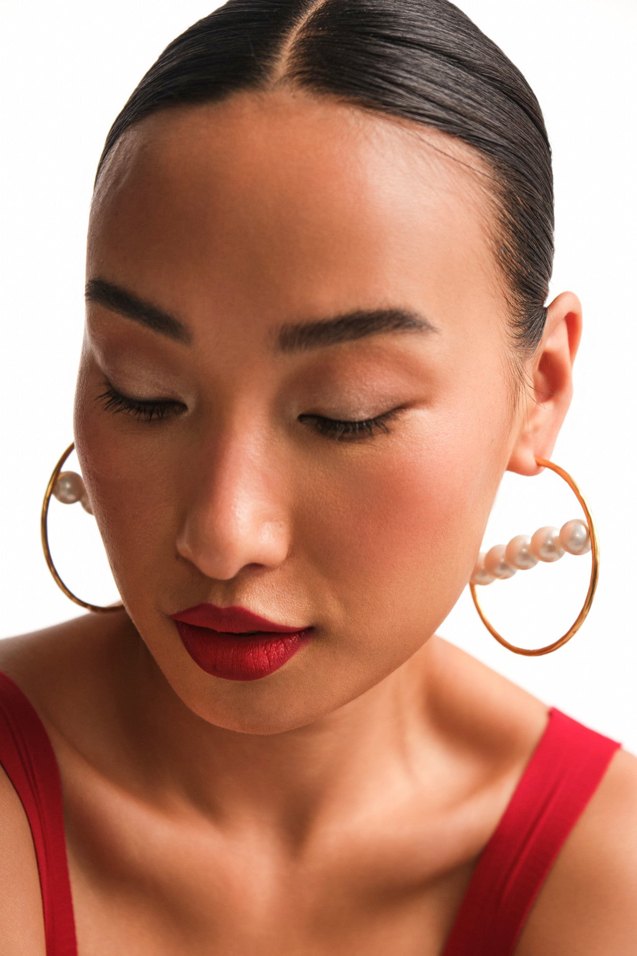 Roundabout Hoops in 22Kt Gold Plating