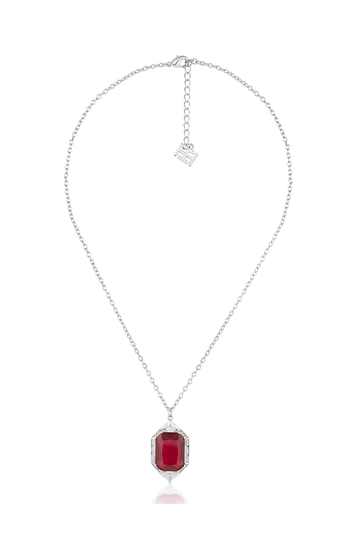 Ruby Corumdum Statement Pendant