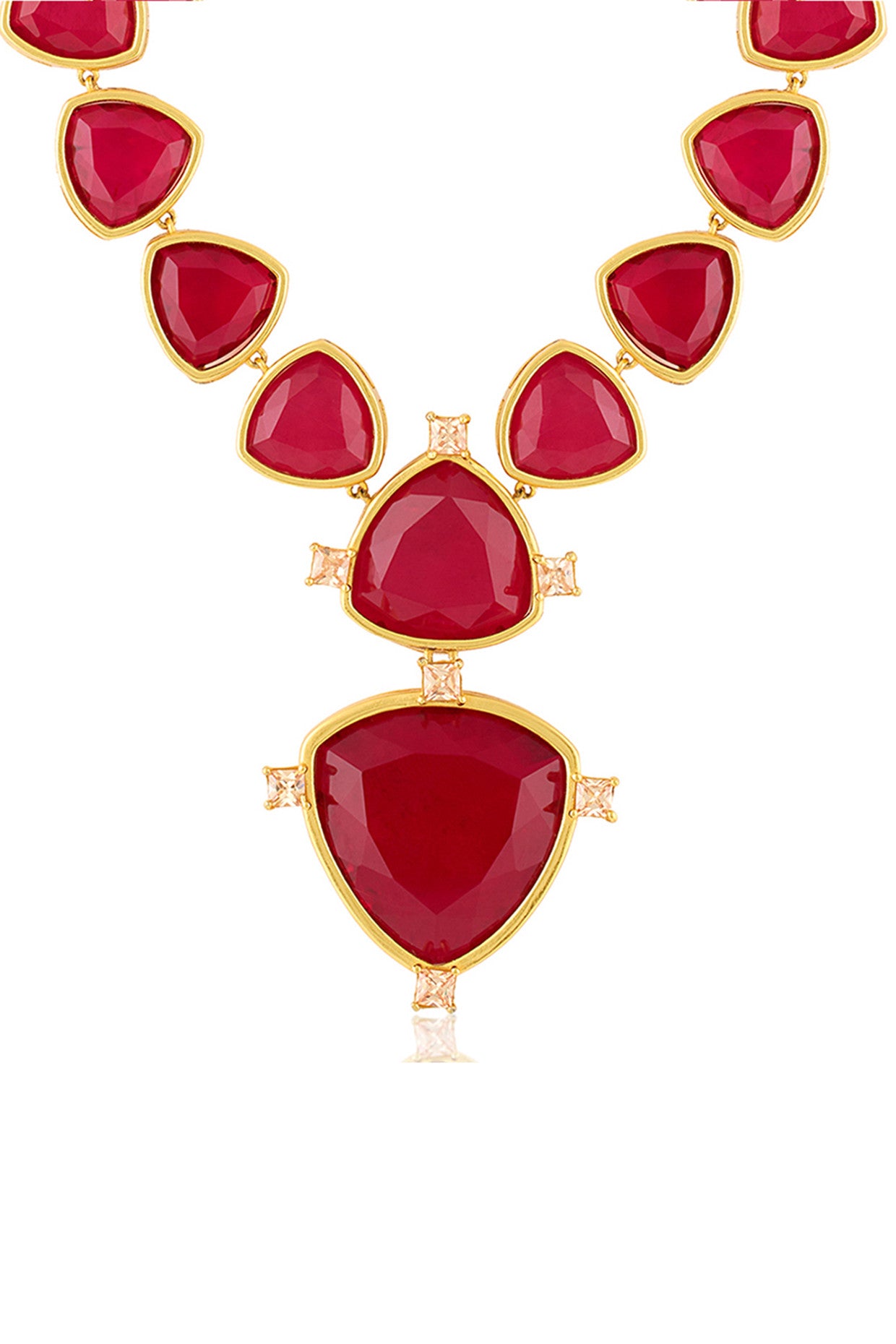 Ruby Regale Collar Necklace