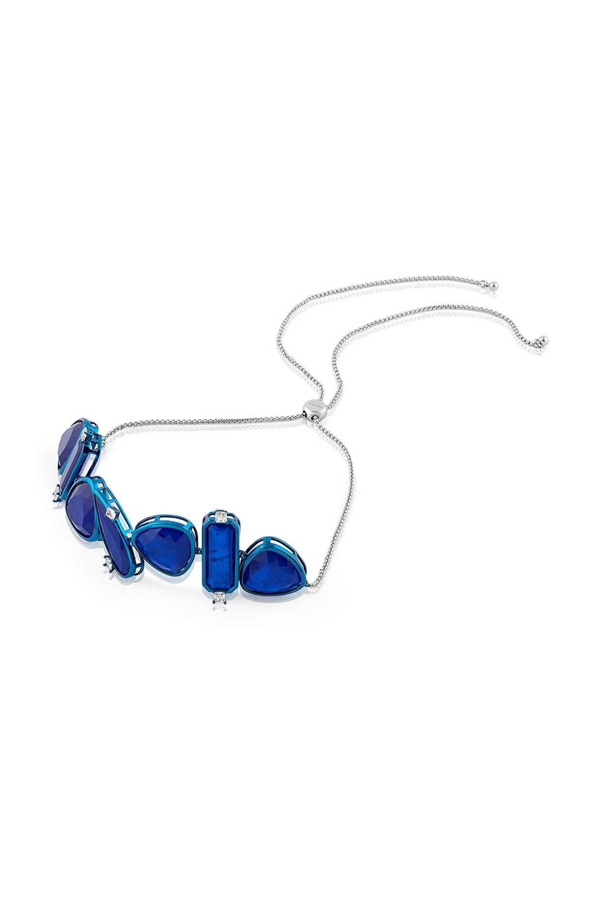 Sapphire Flame Choker