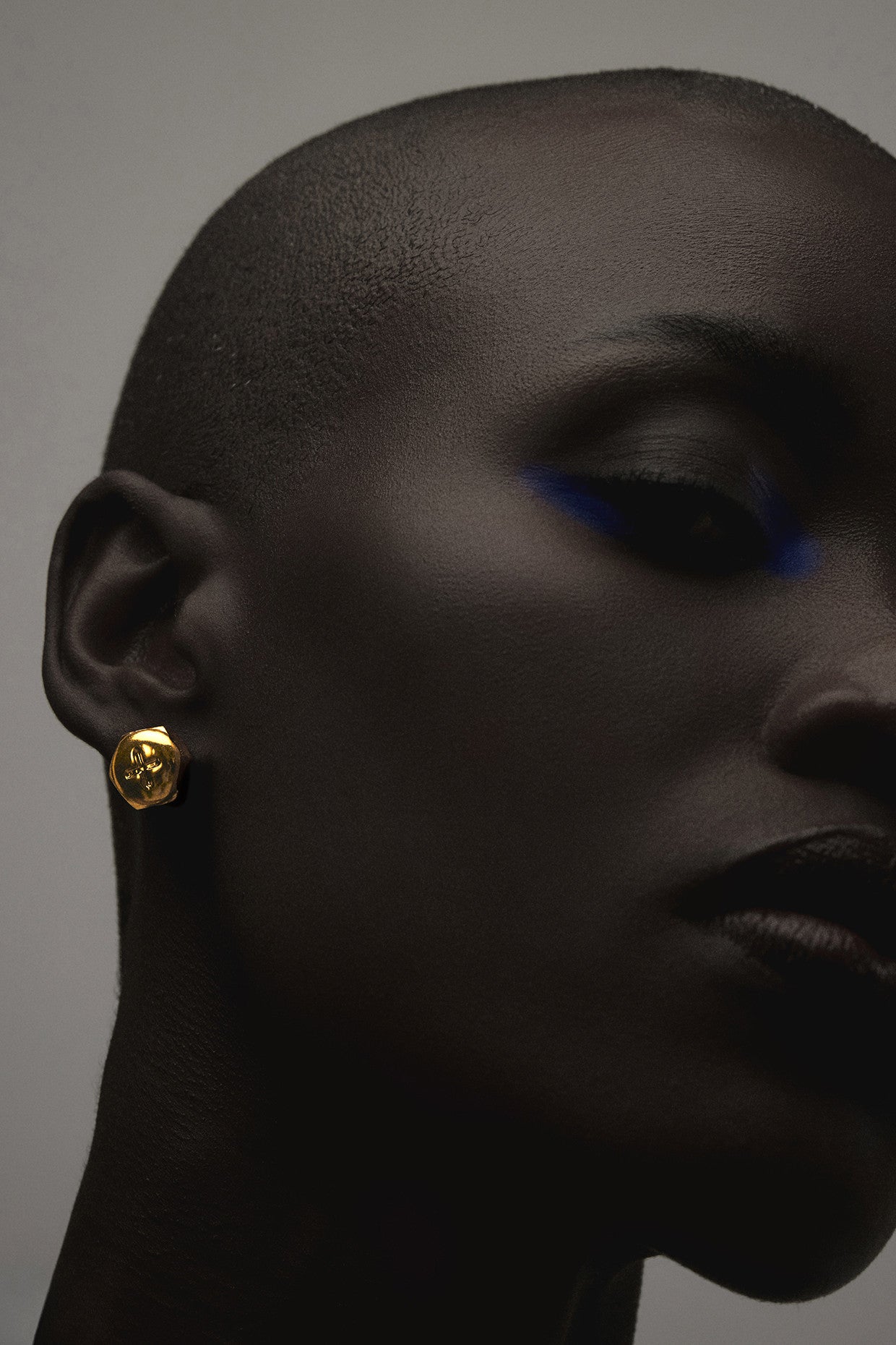 Screw Studs Earrings 22Kt Gold-Plated