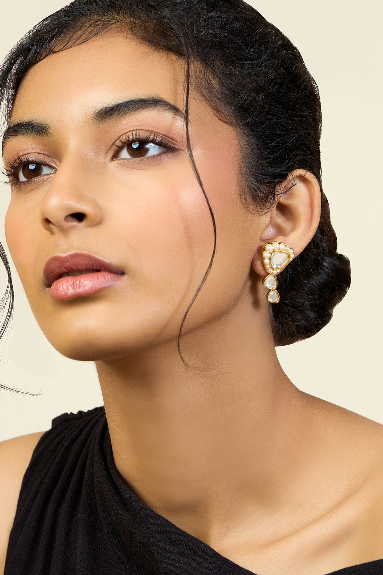 Sheesh Mahal Ear Climber Earrings