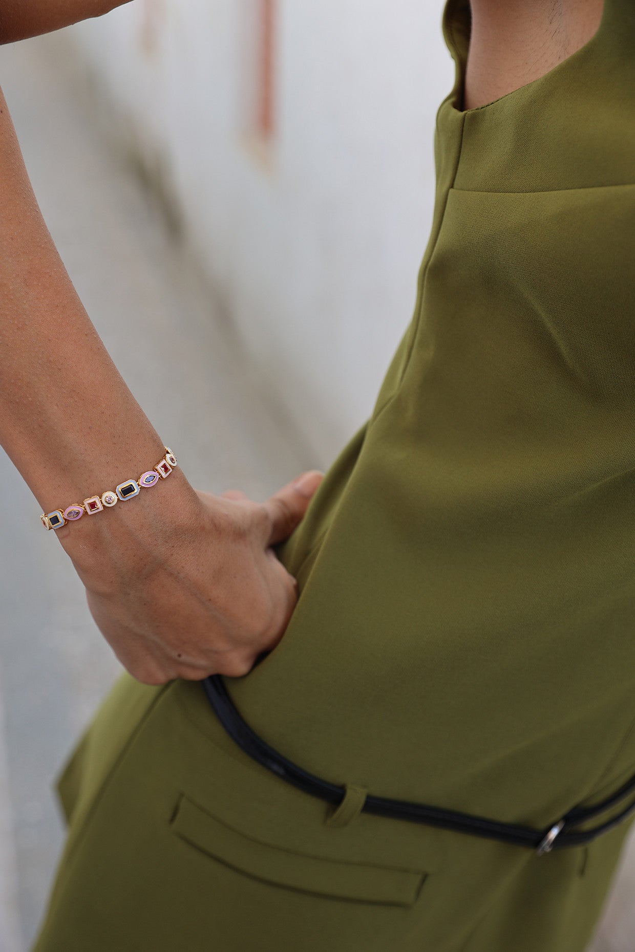 Shyla Tennis Bracelet