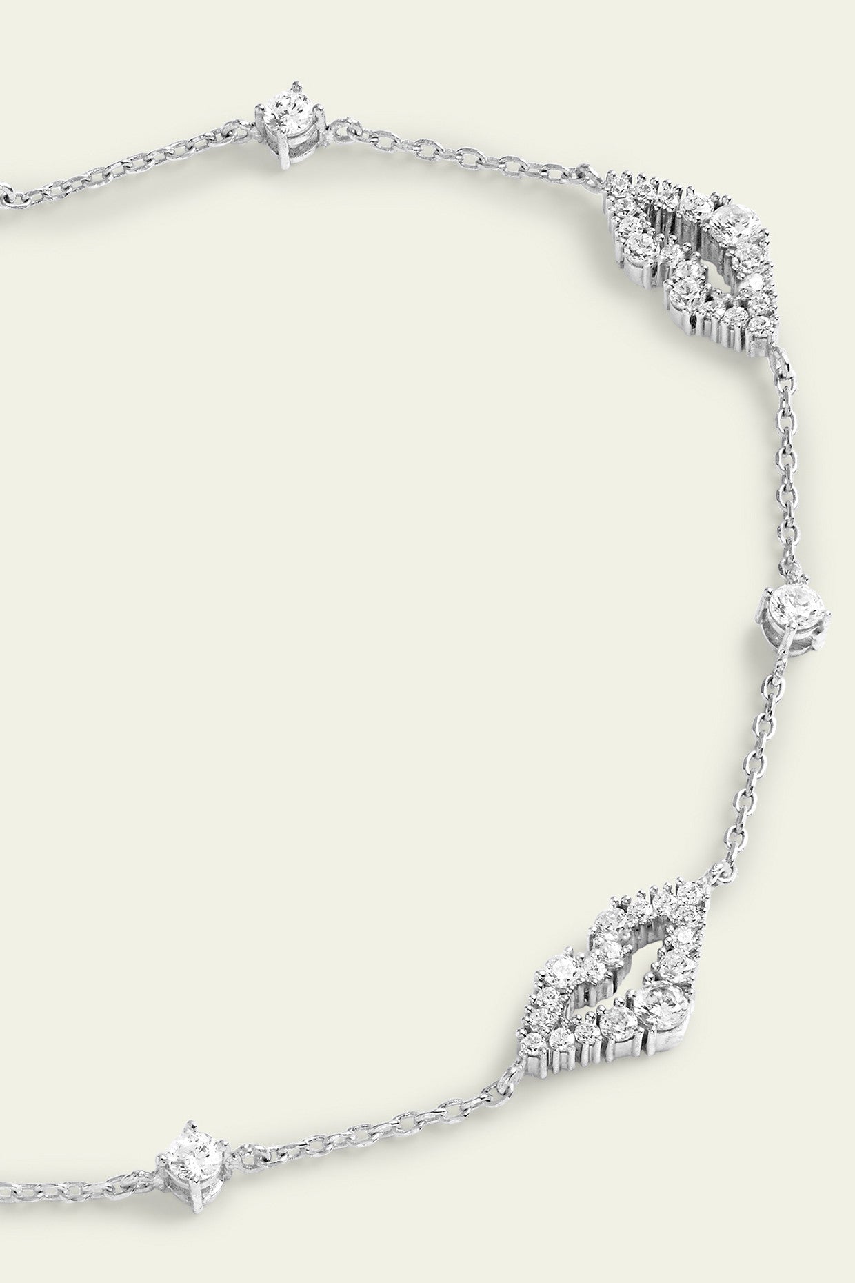 Silver Lips Necklace