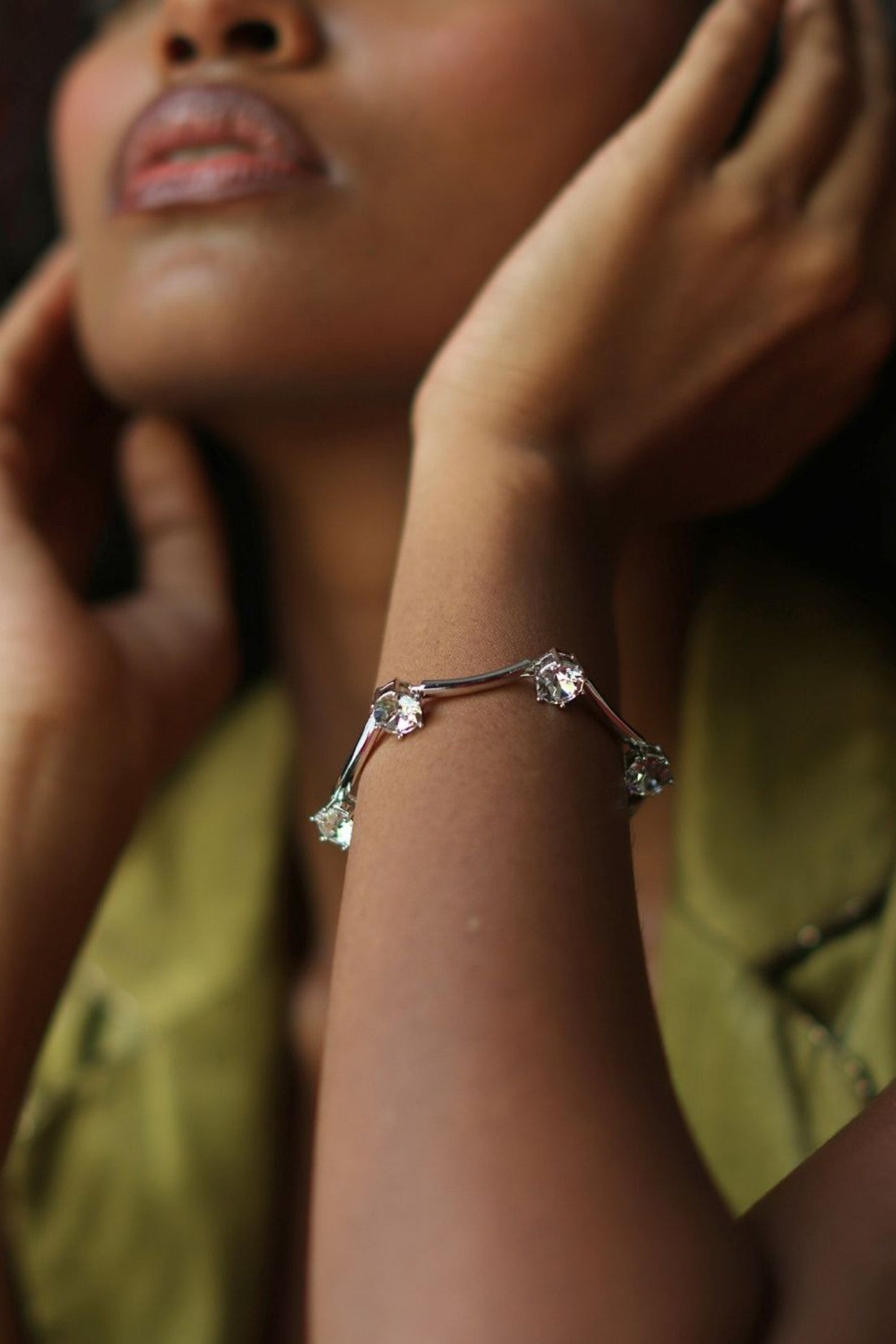 Silver Mark Bracelet