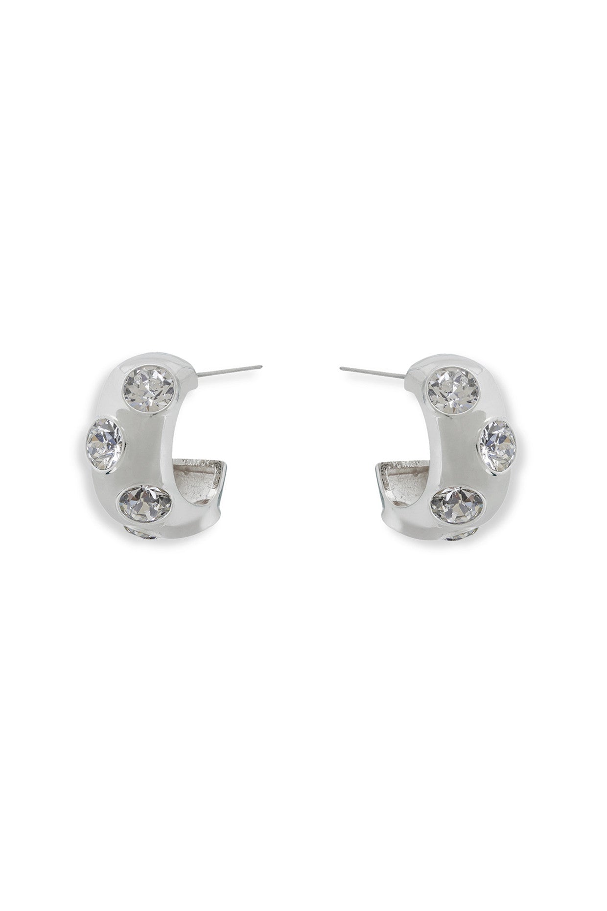 Silver Signet Earrings
