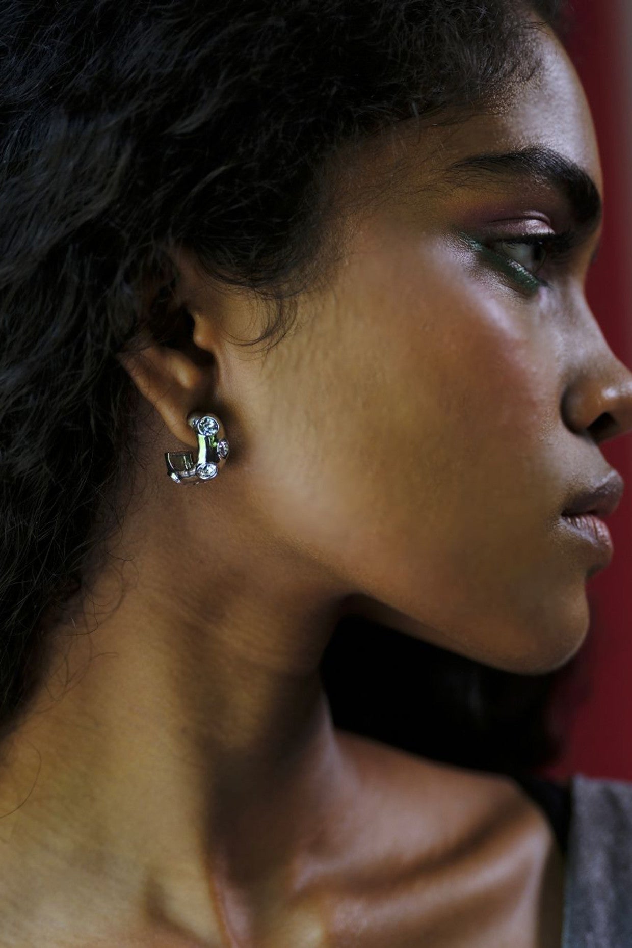 Silver Signet Earrings