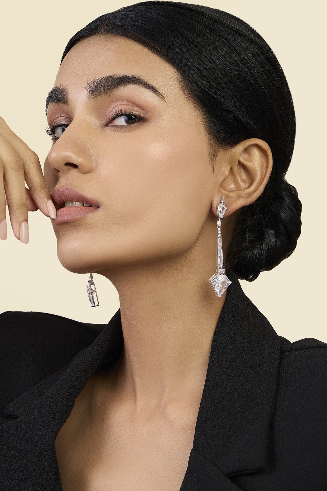 Sleek Hydro Drop Earrings