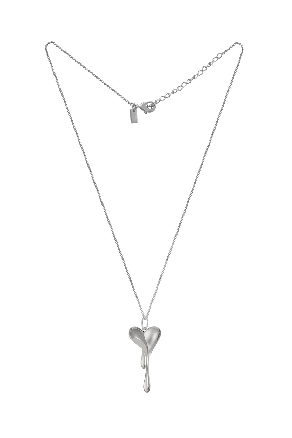 Small Melting Heart With Anchor Chain