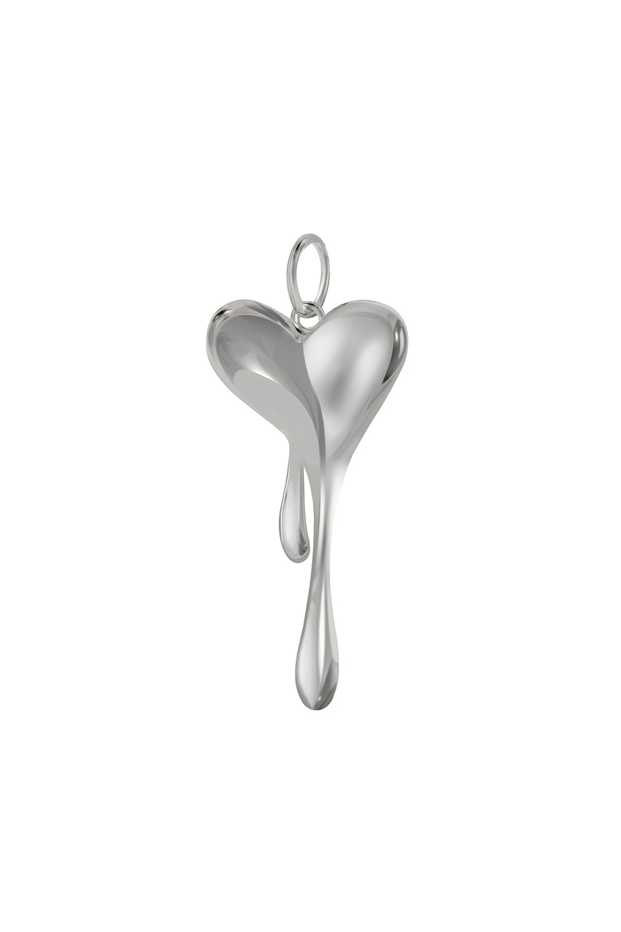 Small Melting Heart With Anchor Chain