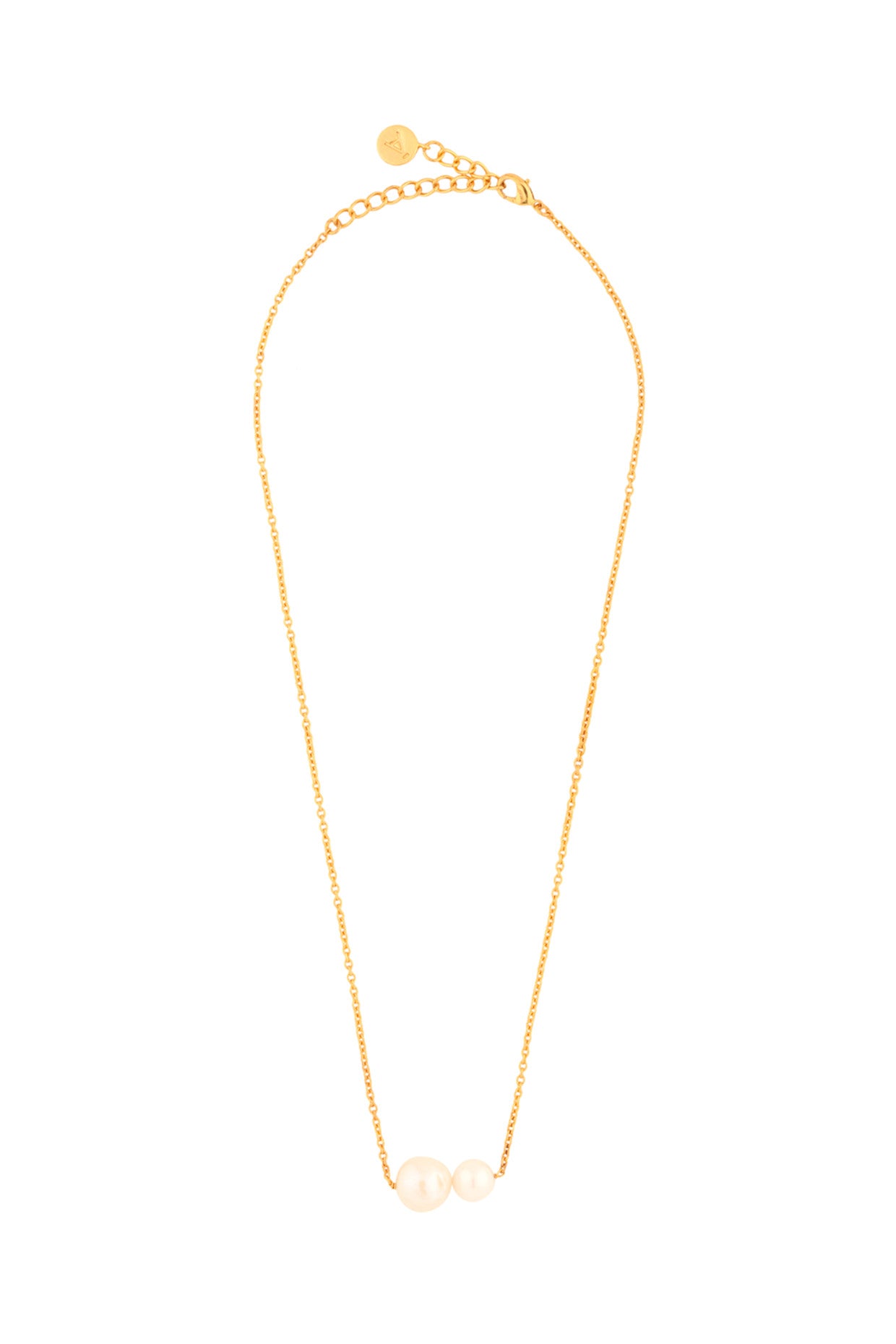 Snowman Chain Necklace in 22Kt Gold Plating