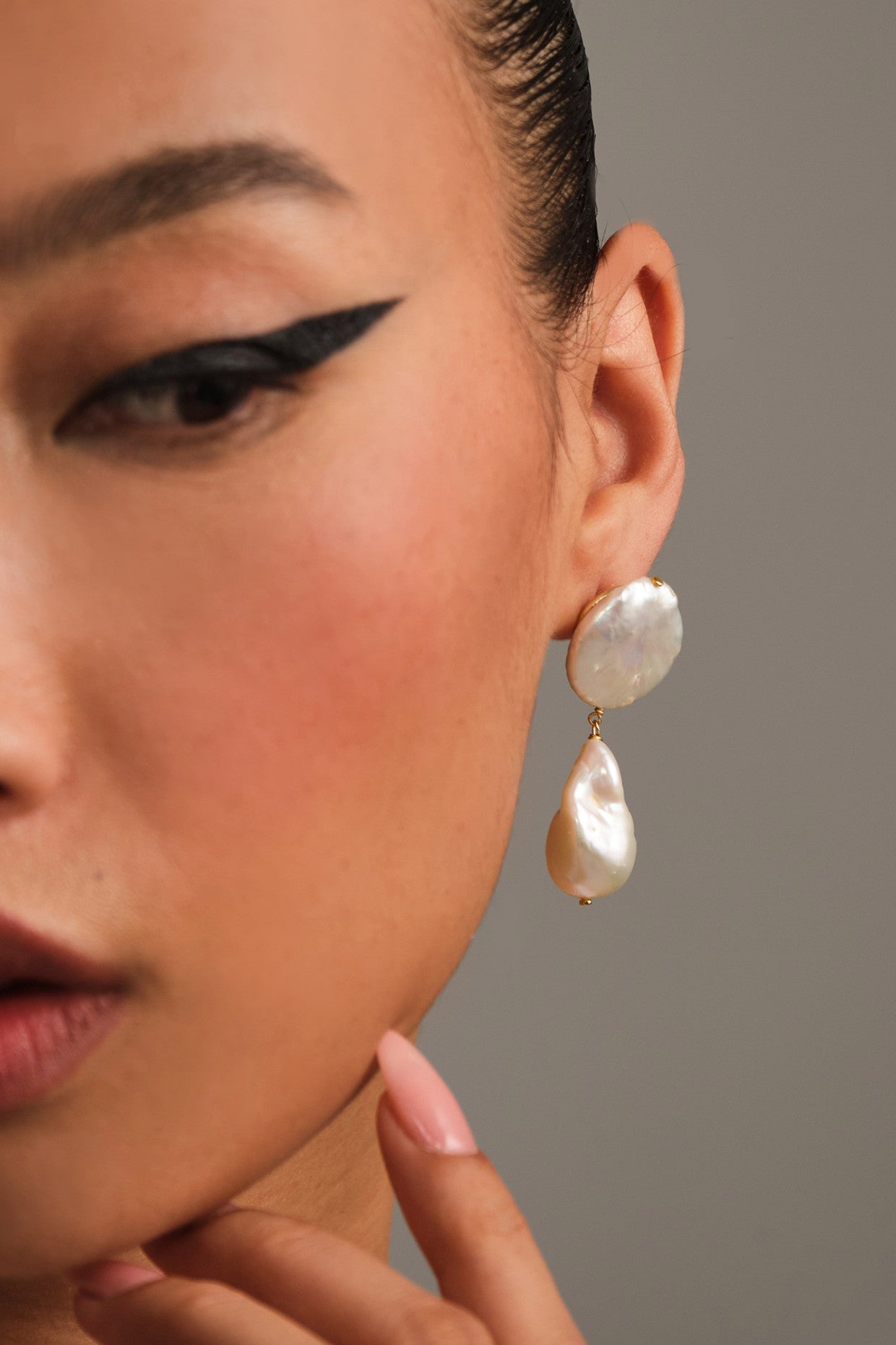 Statement Baroque Drops in 18Kt Gold Plating