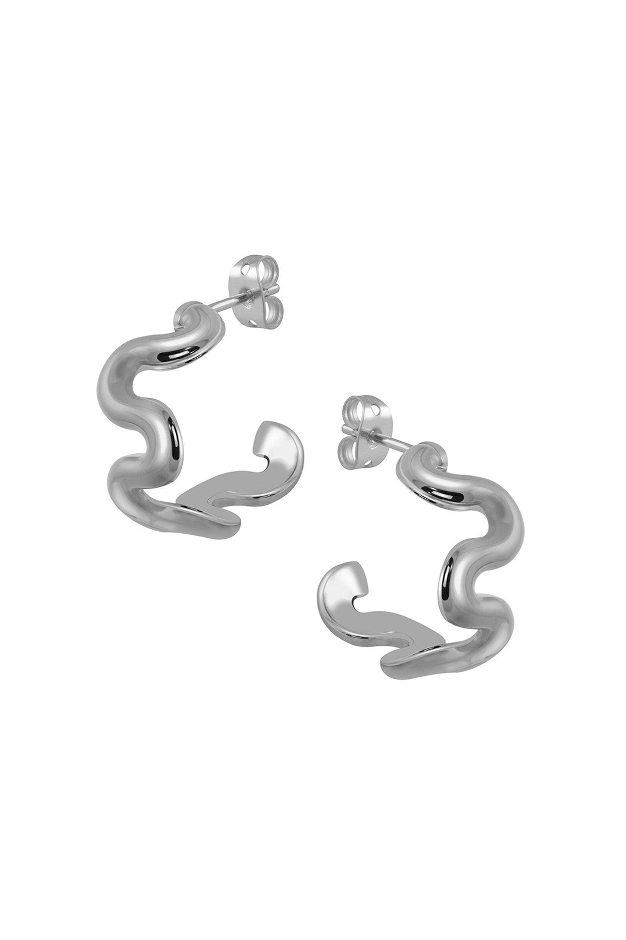 Swirl Solid Hoops