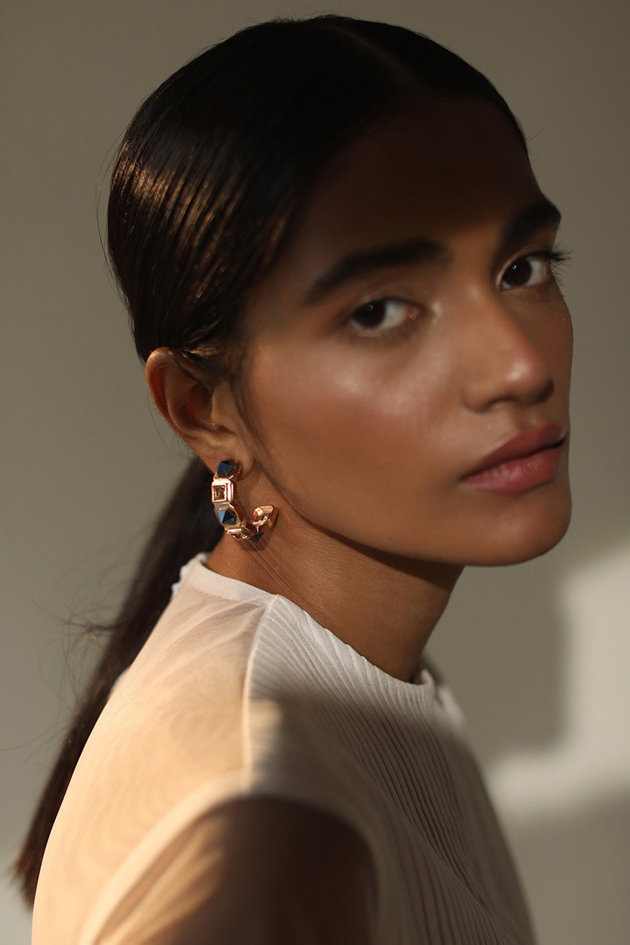 The Blisse Hoop Earrings