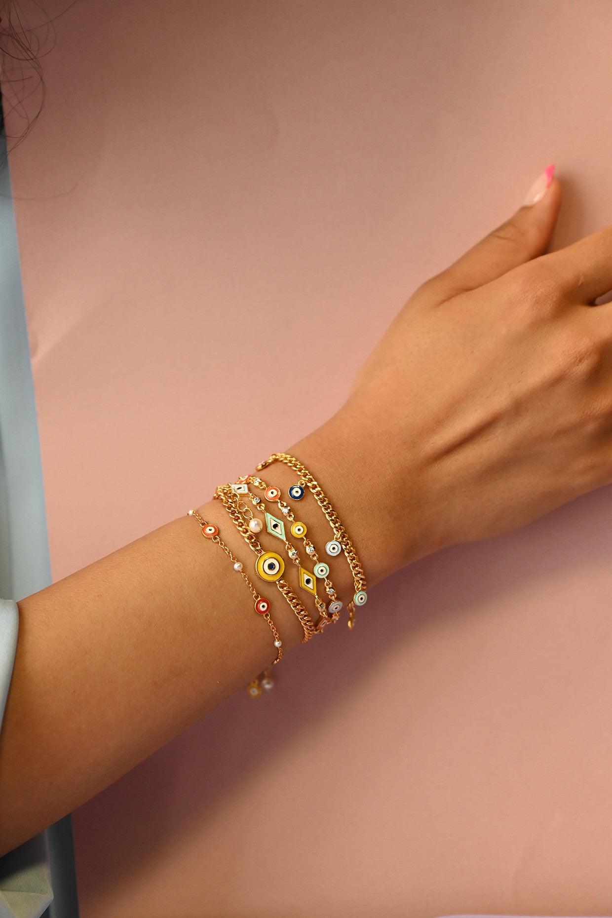 Theo Evil Eye Bracelet