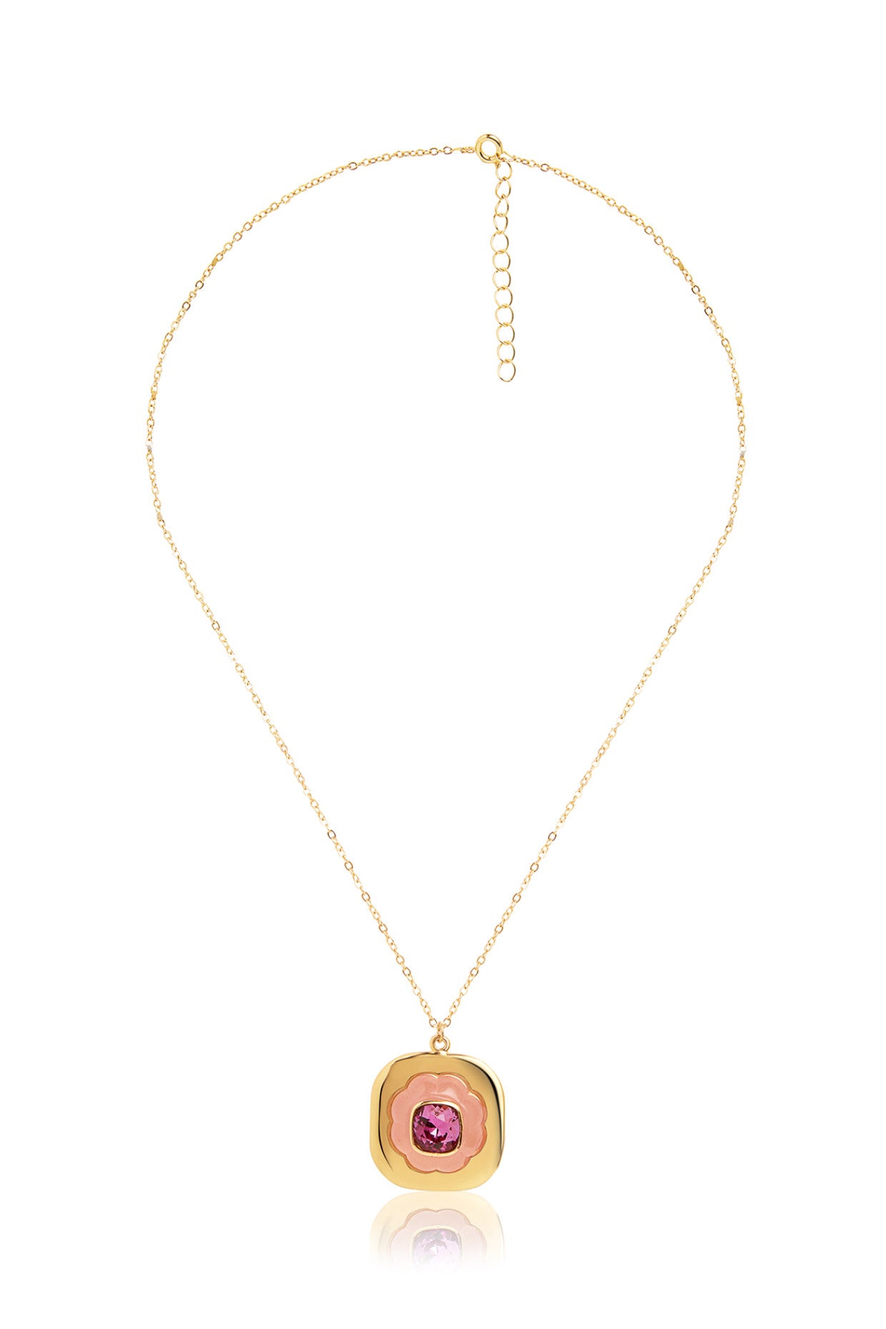 Think Pink Pendant Necklace