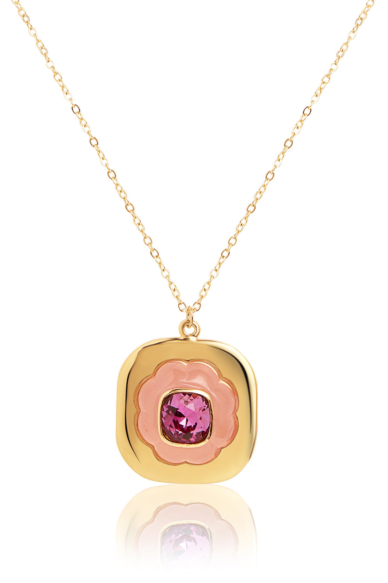 Think Pink Pendant Necklace