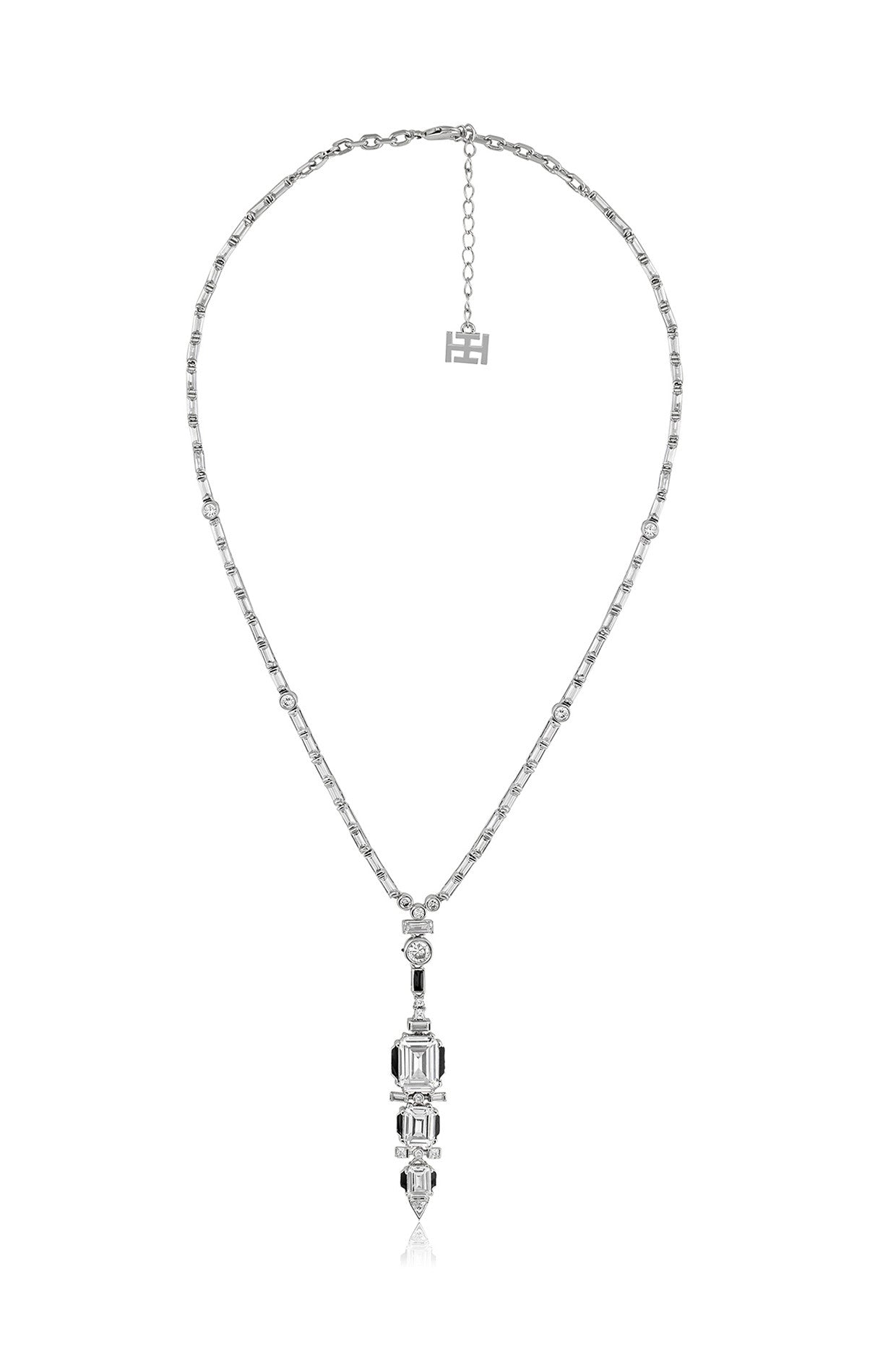 Three Tier Diamond Lariat