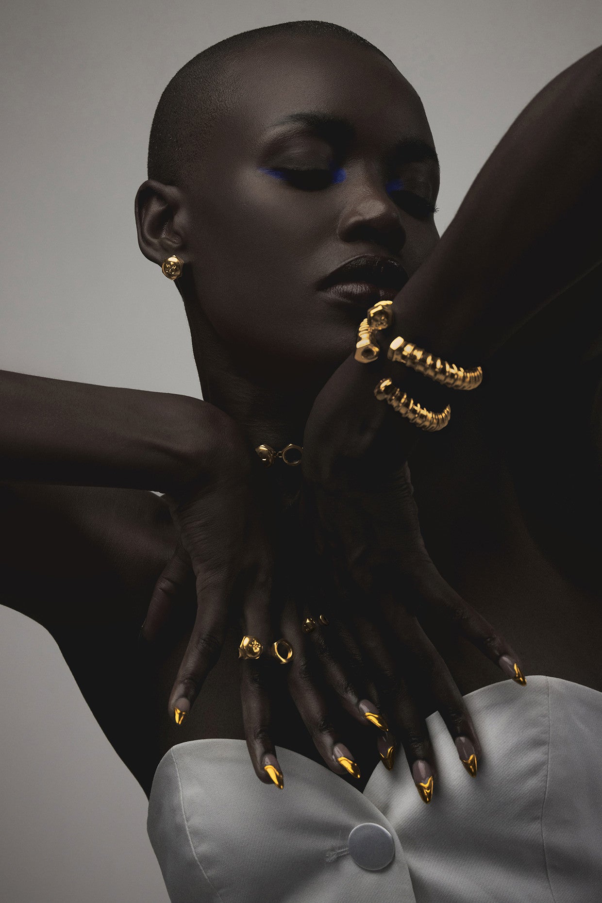 Toolkit Cuff 22Kt Gold-Plated