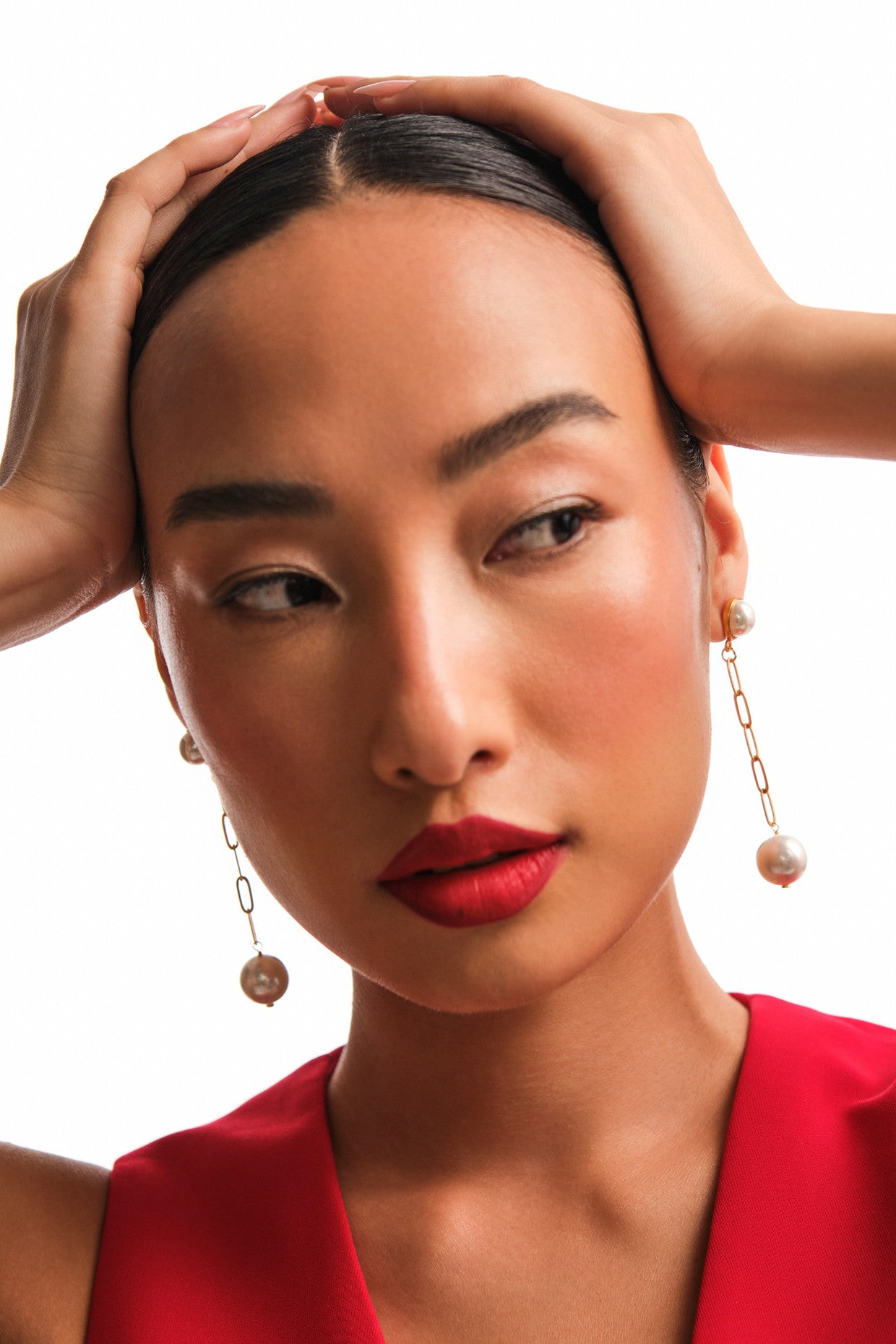 Trail Drops Earrings in 22Kt Gold Plating