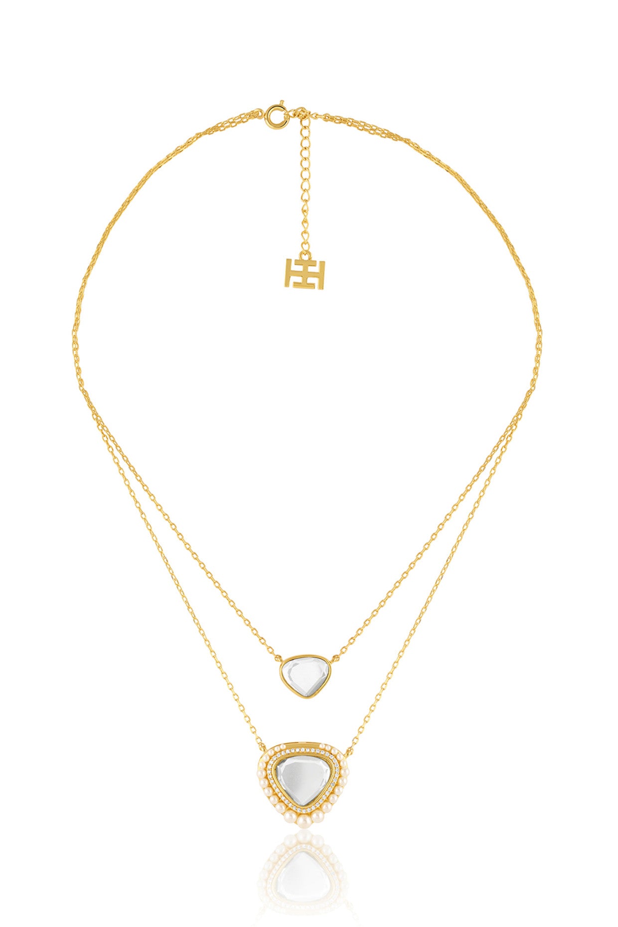 Trikone Layered Necklace