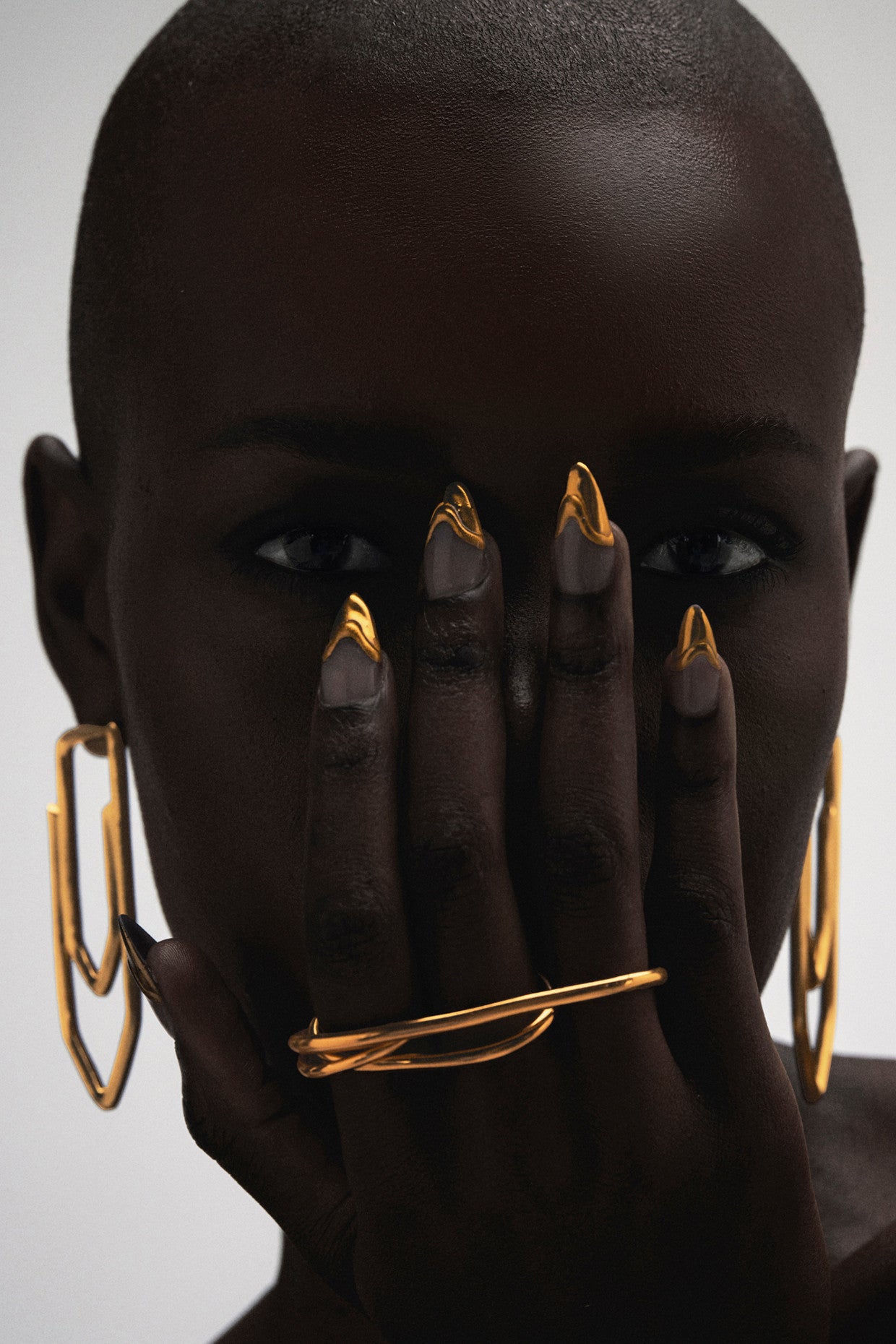 Trinity Pearl Ring 22Kt Gold-Plated