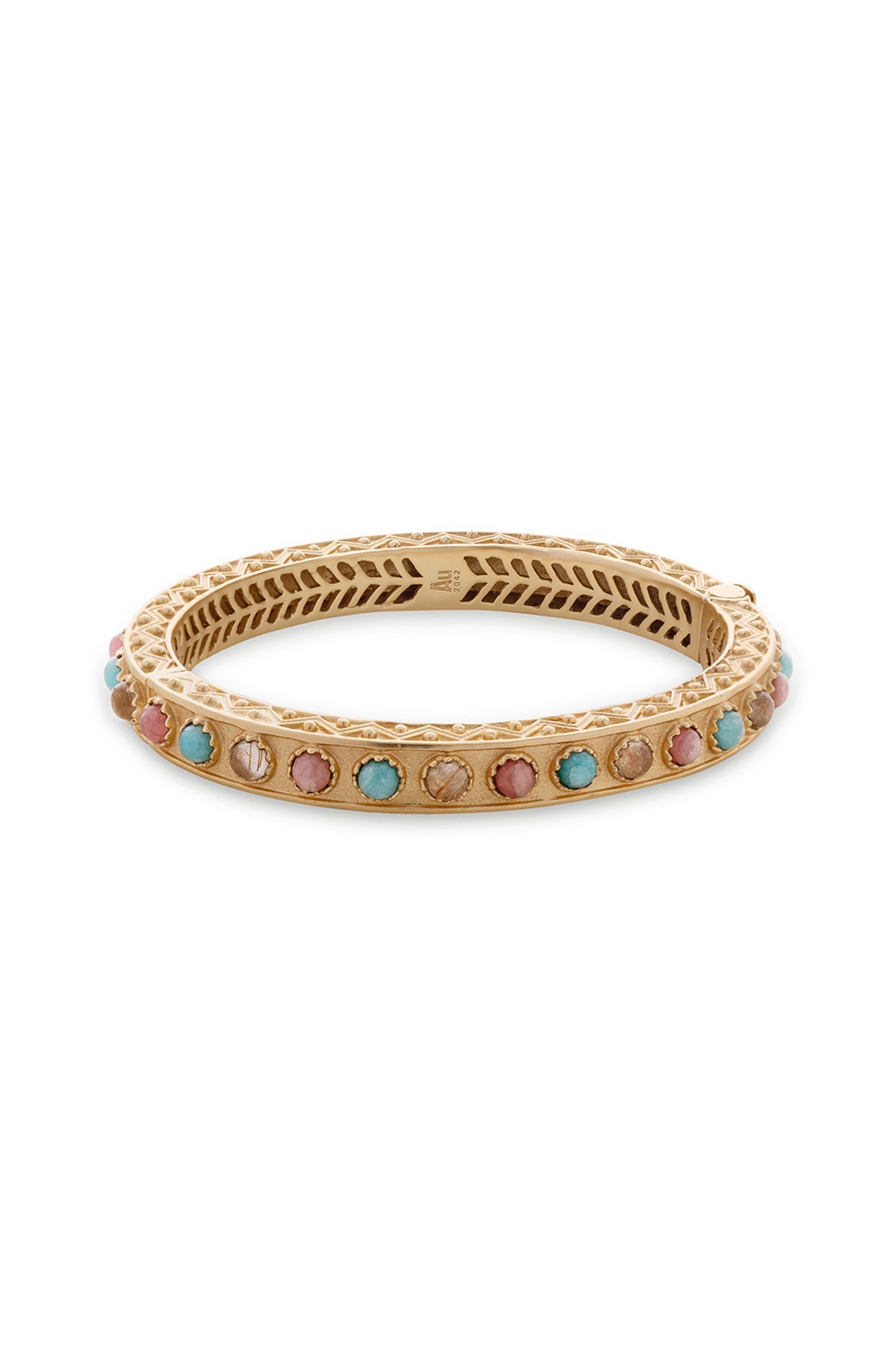 22kt Gold Plated Azra Statement Bangle