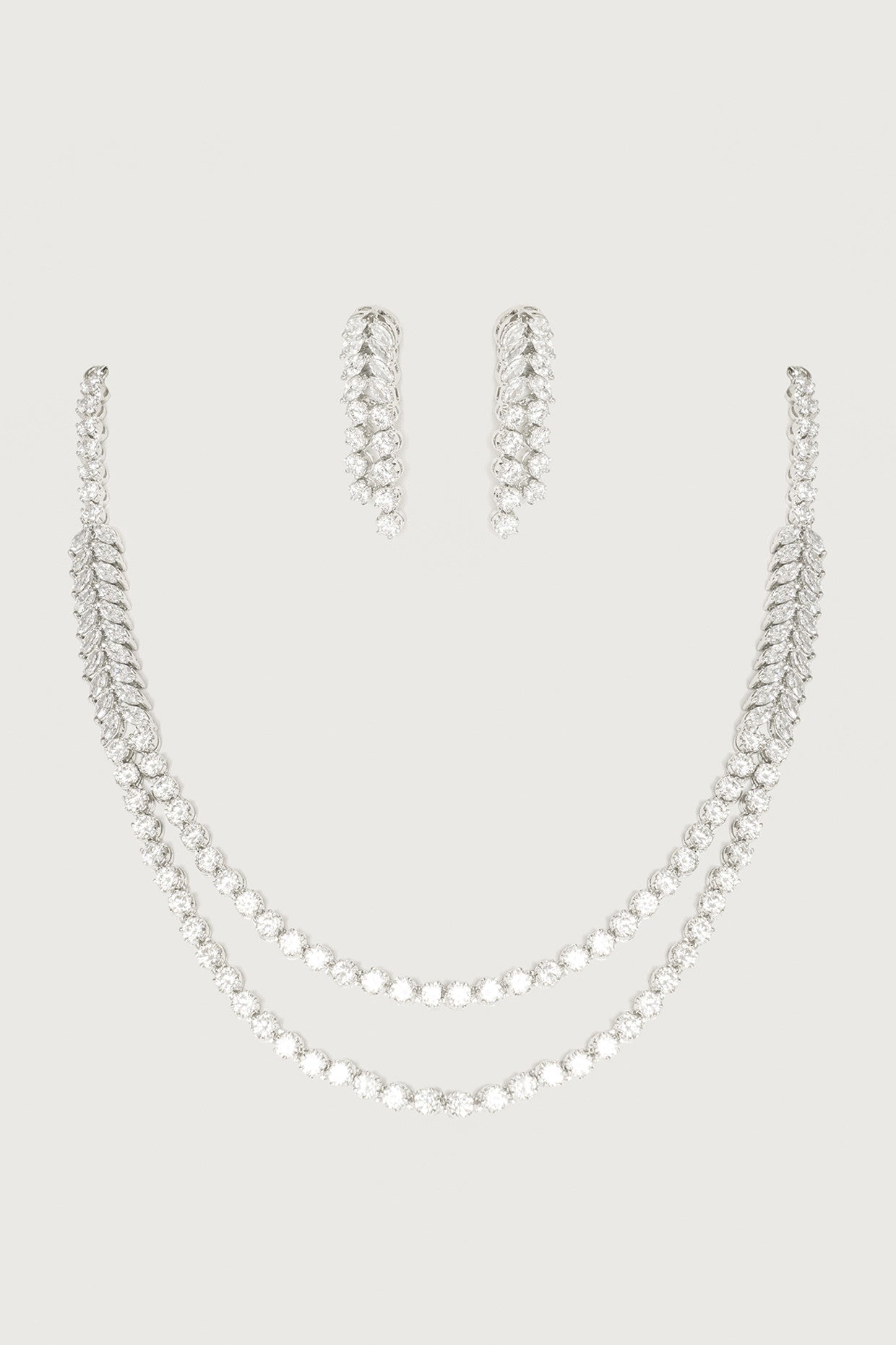 Vahini Diamond Necklace Set