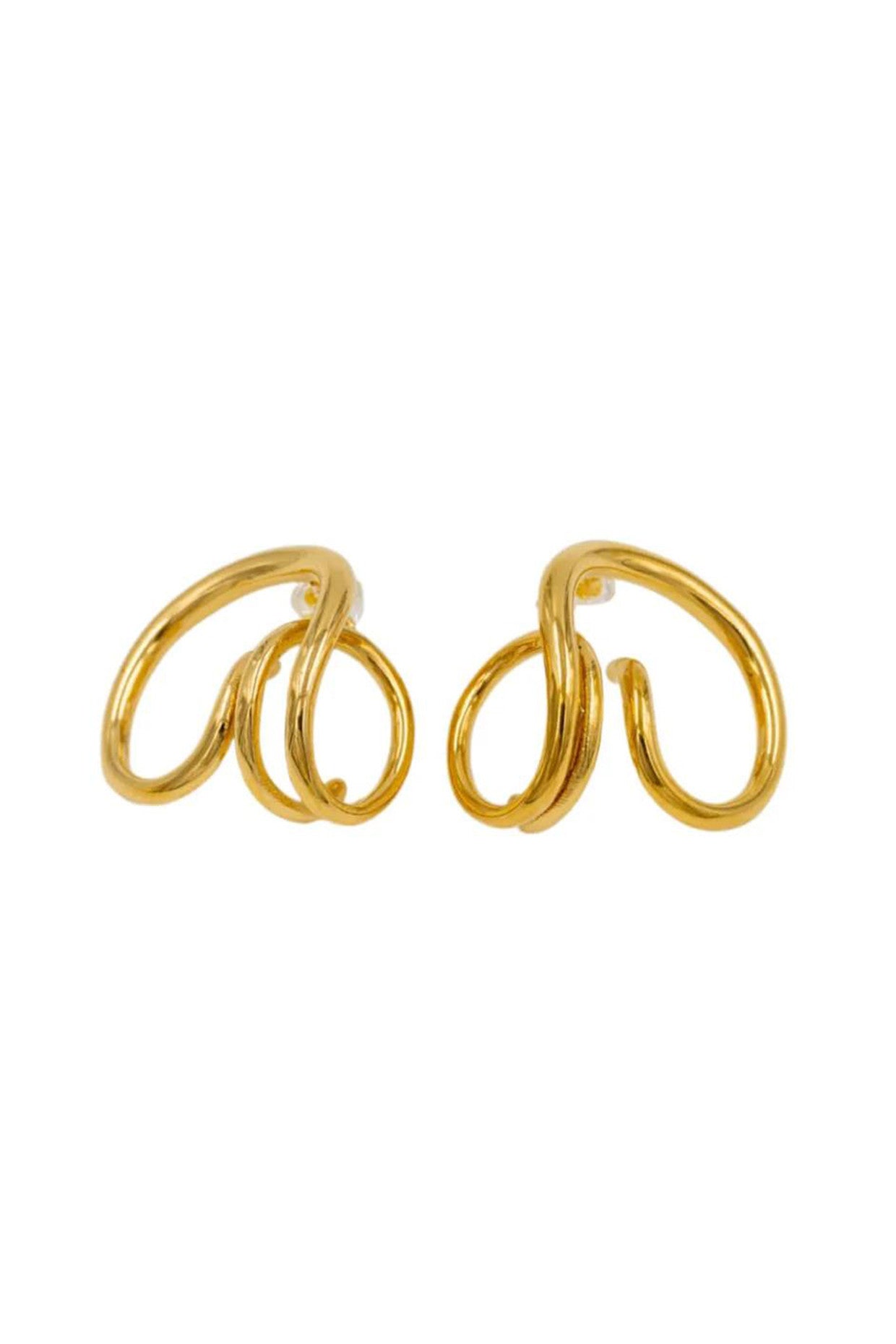 Vinne Earrings 18k Gold Plated