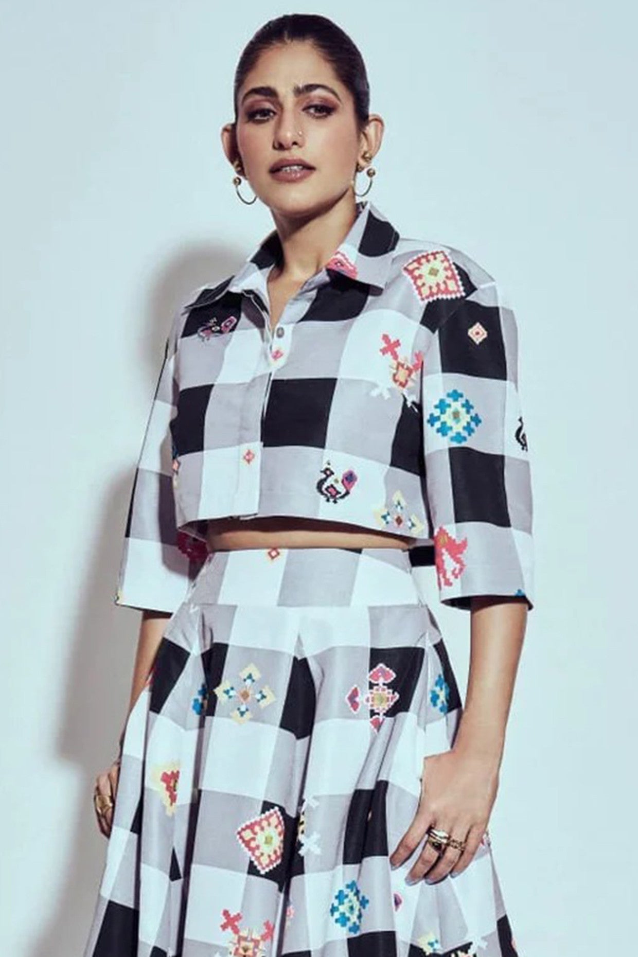 18kt Gold Plated Beaded Hoops