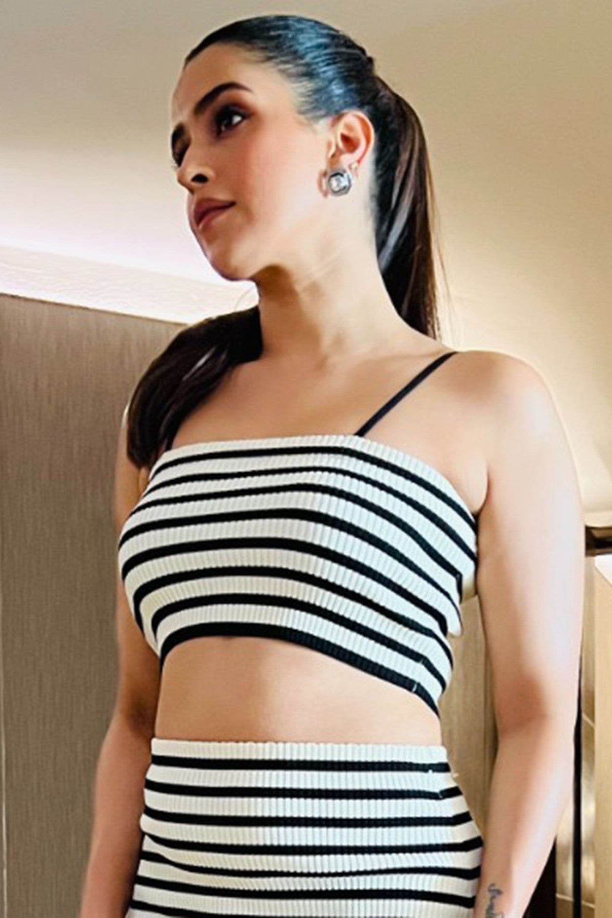 Bougie Infinity Cut Crystal Studs