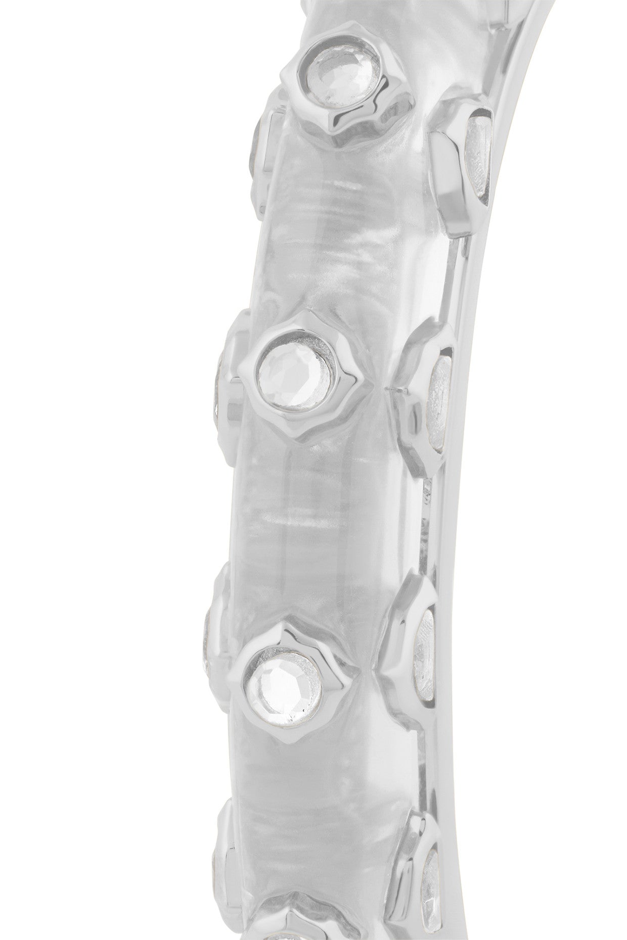 White Mirror Boondein Bangle