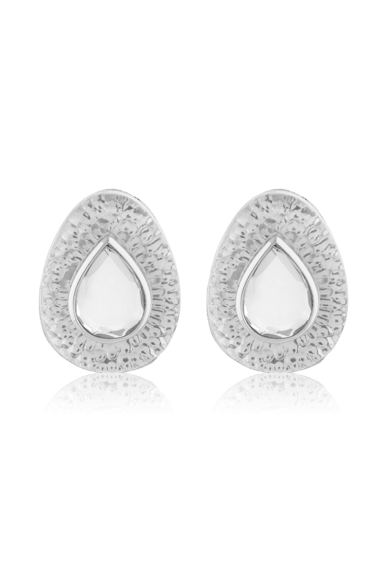 White Mirror Boondein Studs