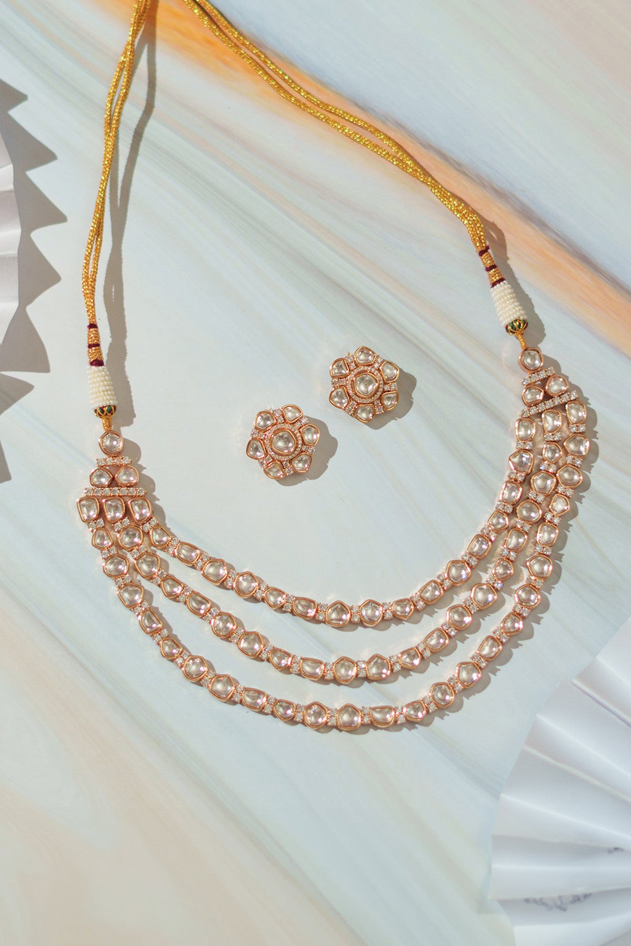 Zanya Layered Kundan Necklace Set