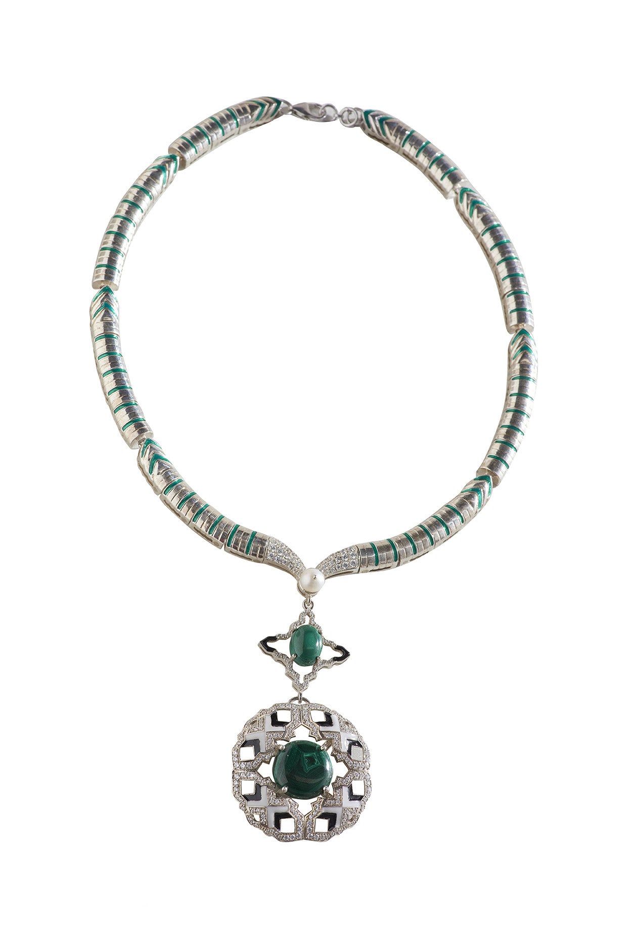 Boulevard Necklace in Sterling Silver